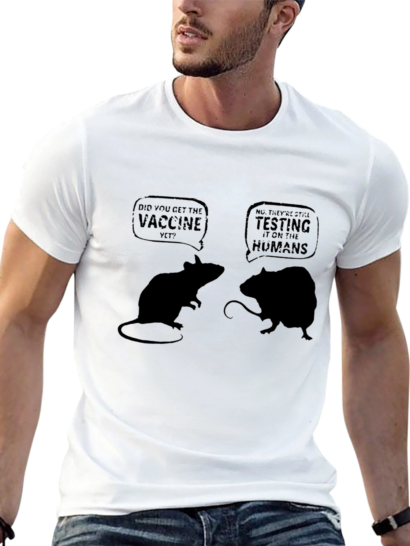 Vaccine Humor Graphic T-Shirt
