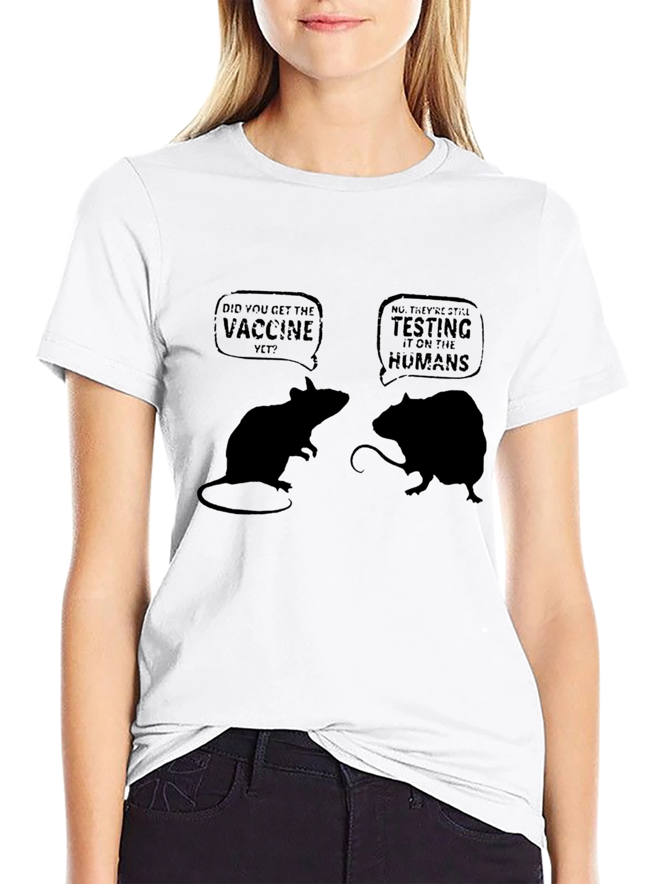 Vaccine Humor Graphic T-Shirt