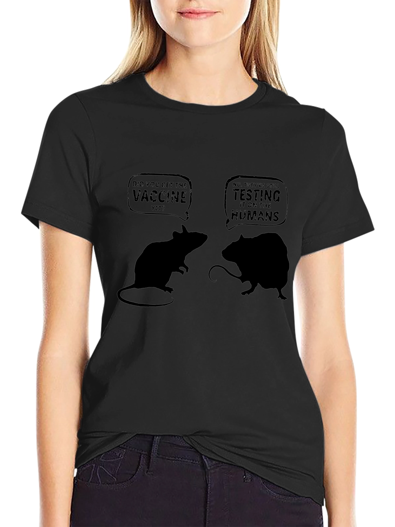 Vaccine Humor Graphic T-Shirt