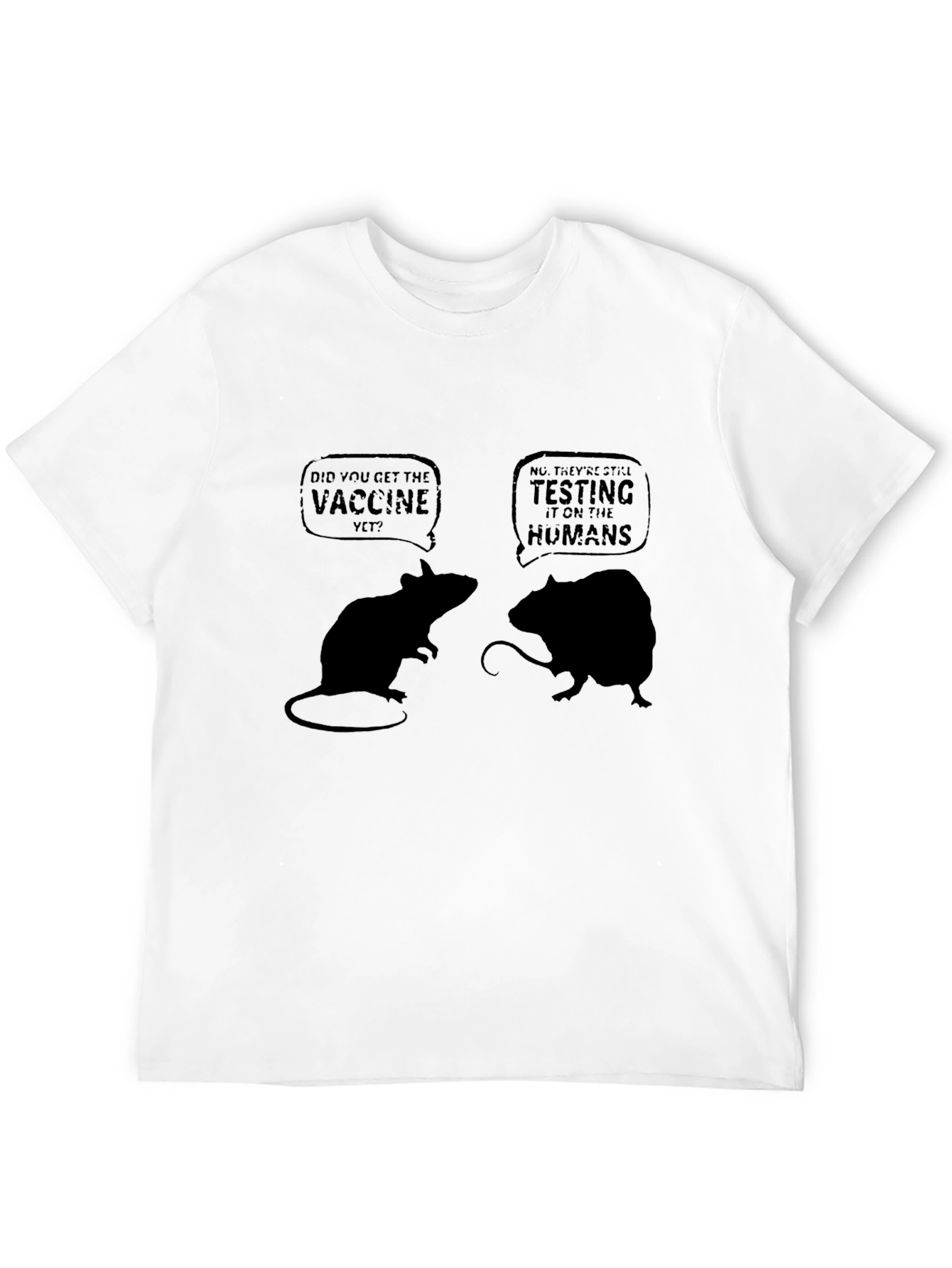 Vaccine Humor Graphic T-Shirt