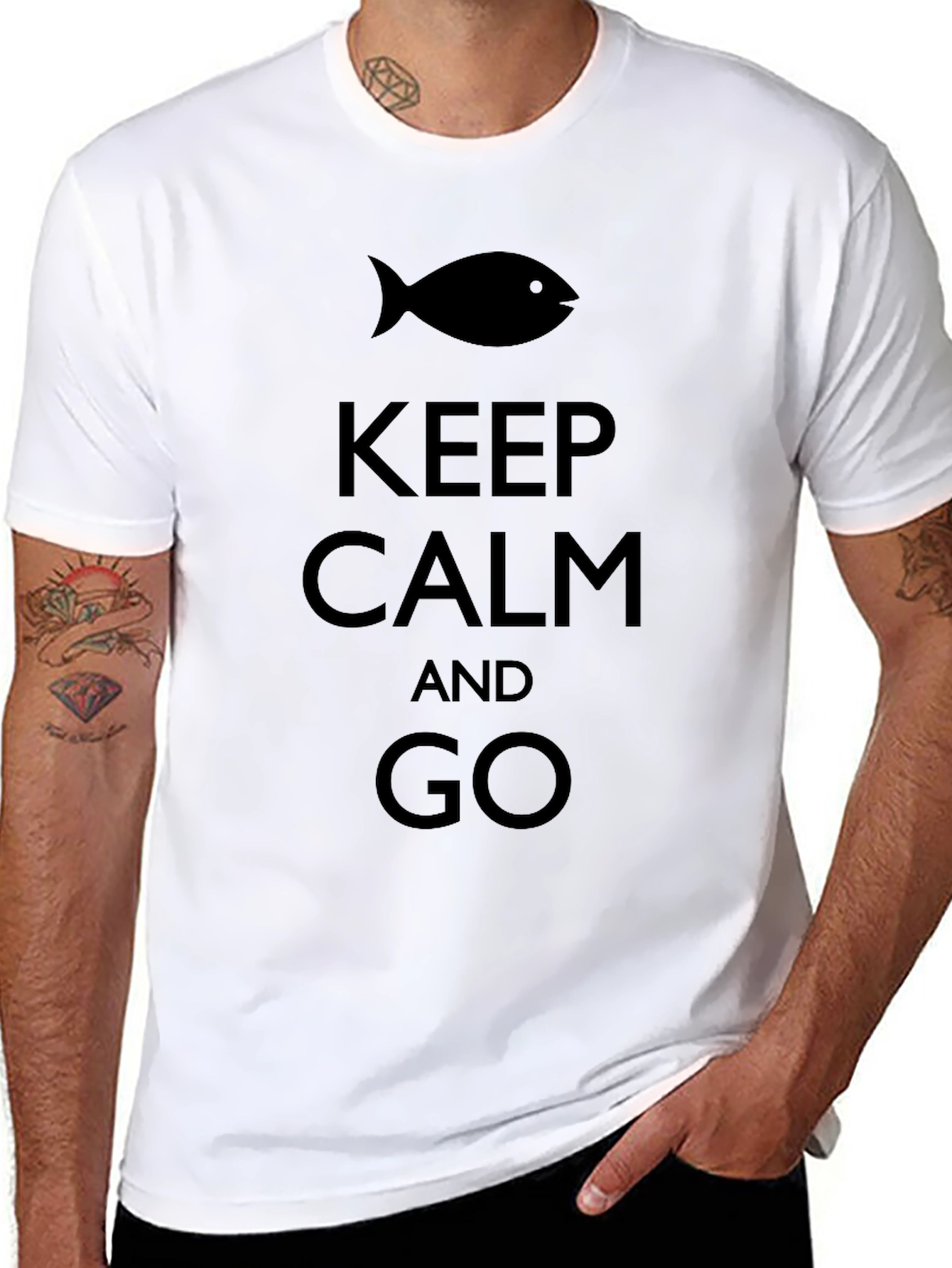 Keep Calm and Go Fishing T-Shirt