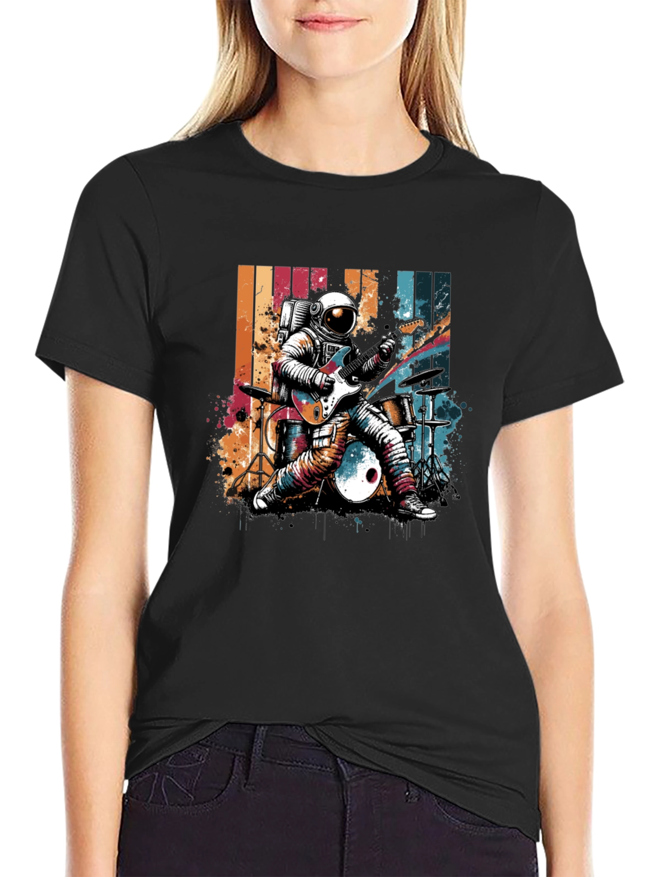 Astronaut Guitarist T-Shirt