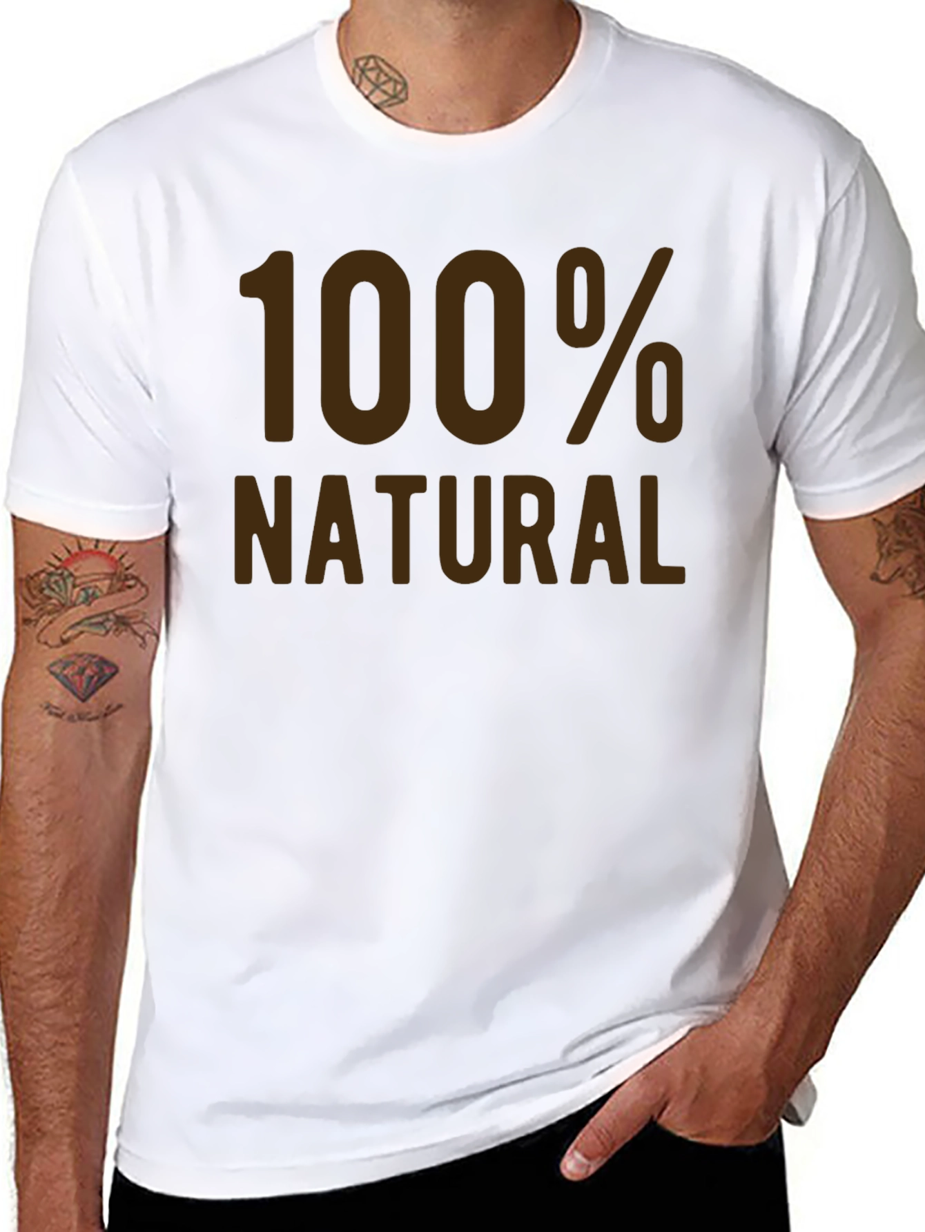 100% Natural T-Shirt - Eco-Friendly Apparel