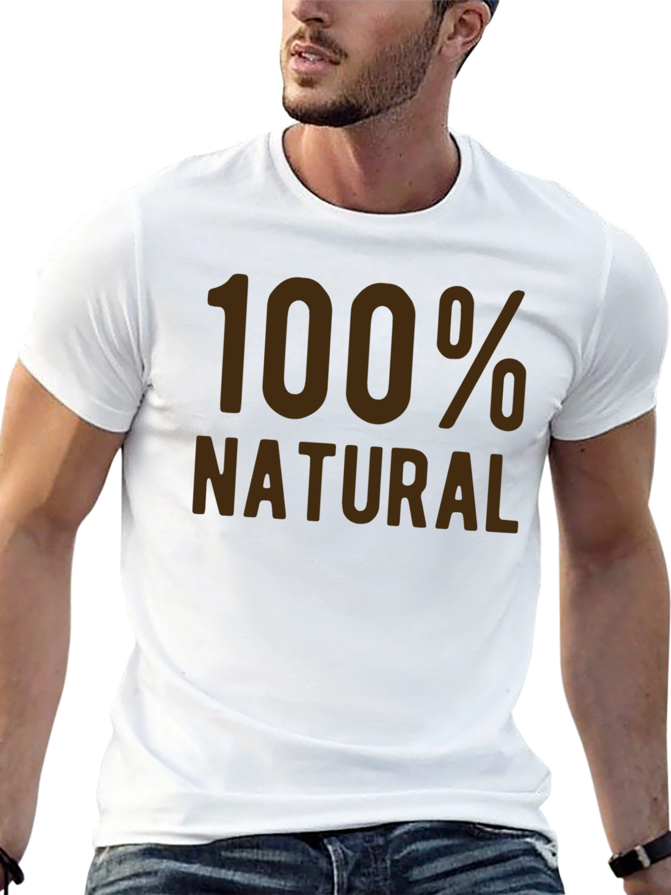 100% Natural T-Shirt - Eco-Friendly Apparel