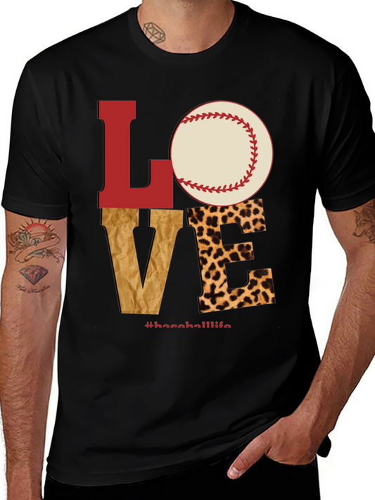 Love Baseball Graphic Tee