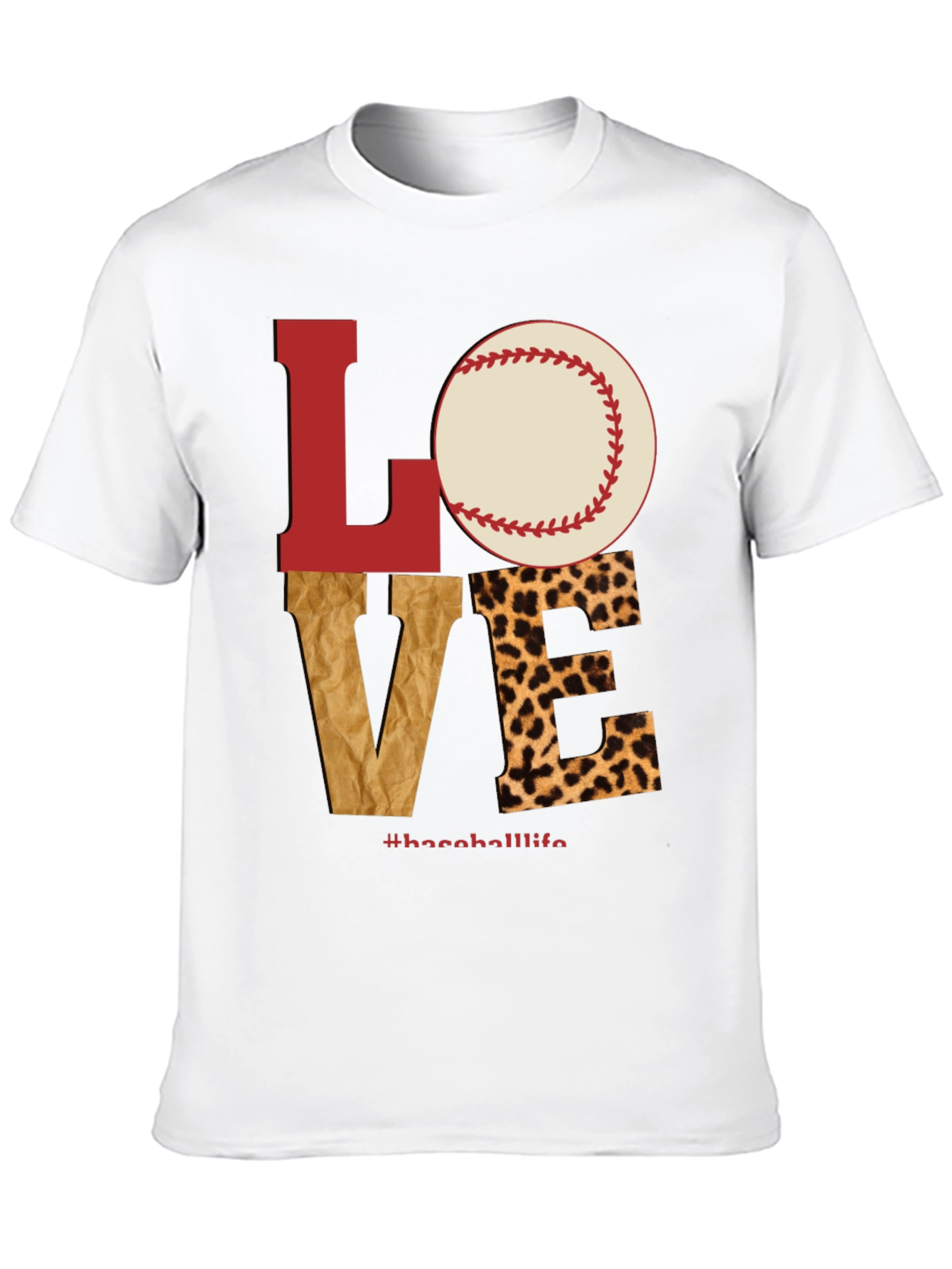 Love Baseball Graphic Tee