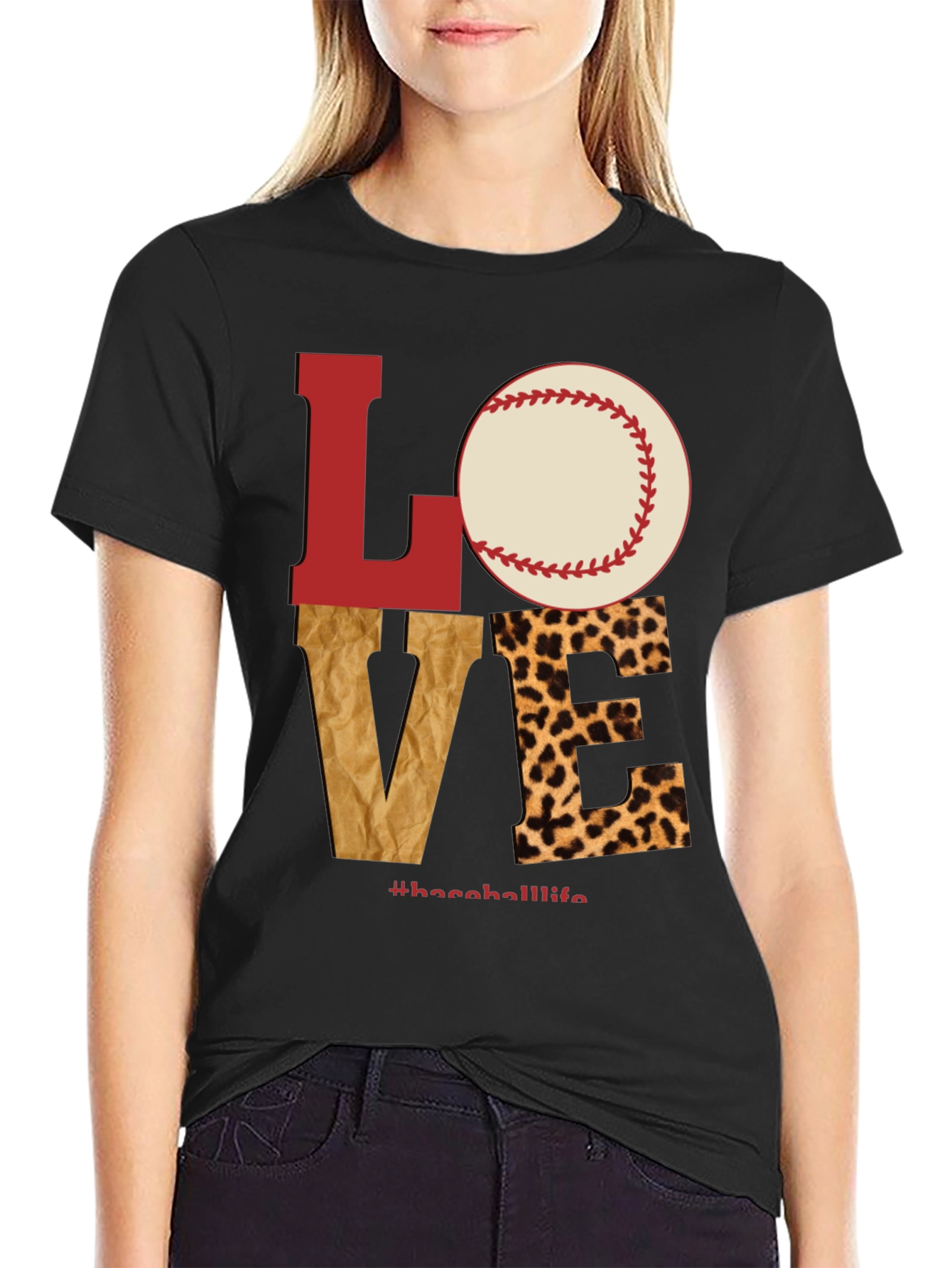 Love Baseball Graphic Tee