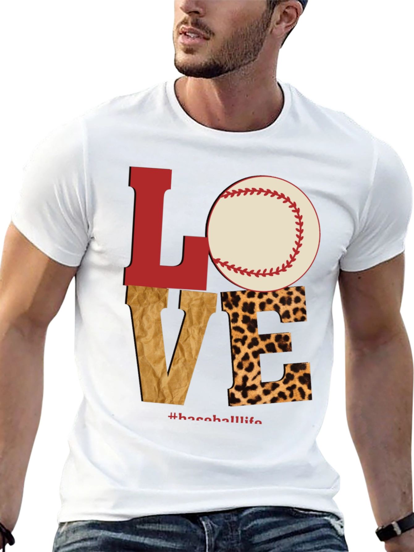 Love Baseball Graphic Tee