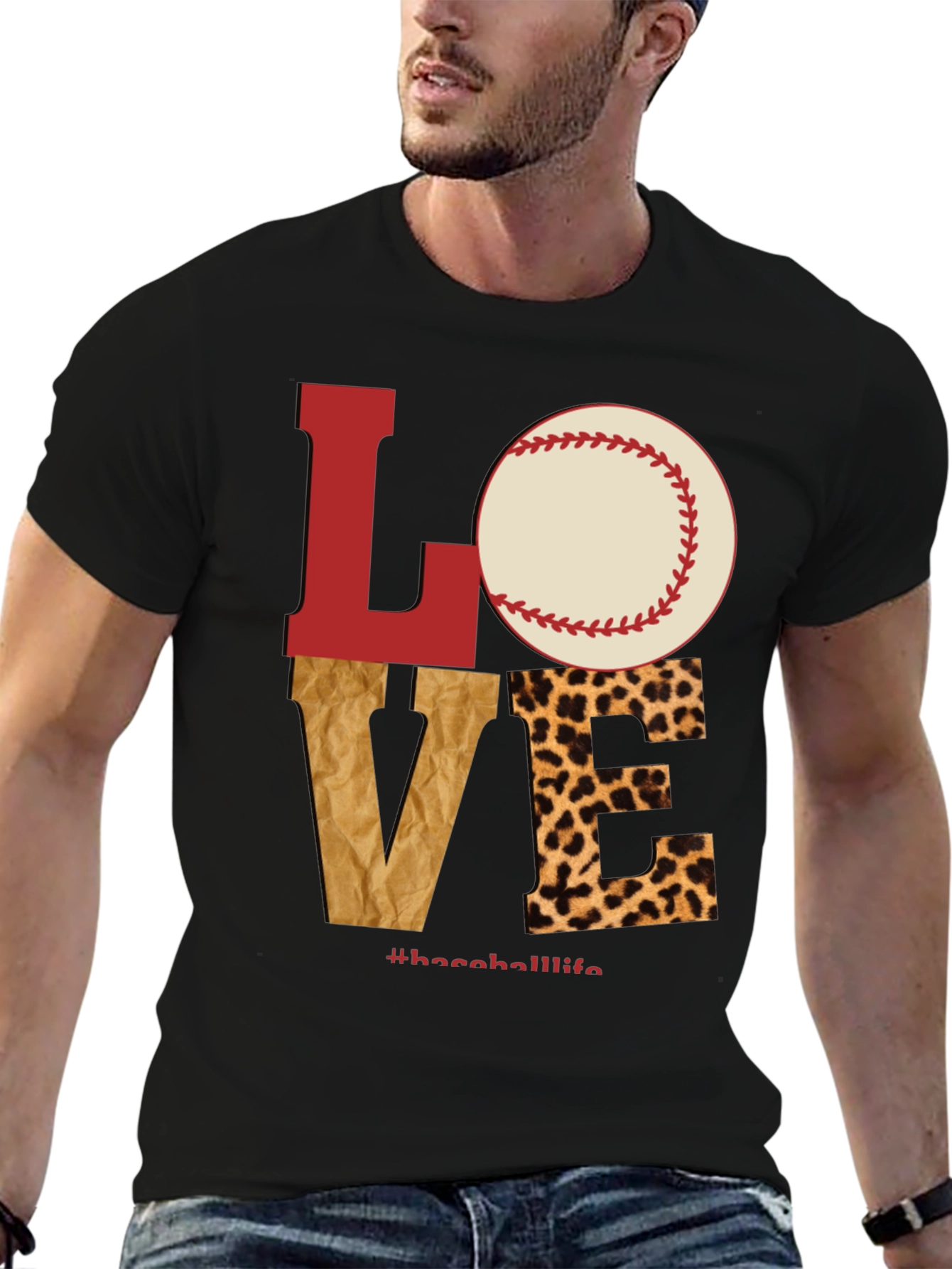 Love Baseball Graphic Tee