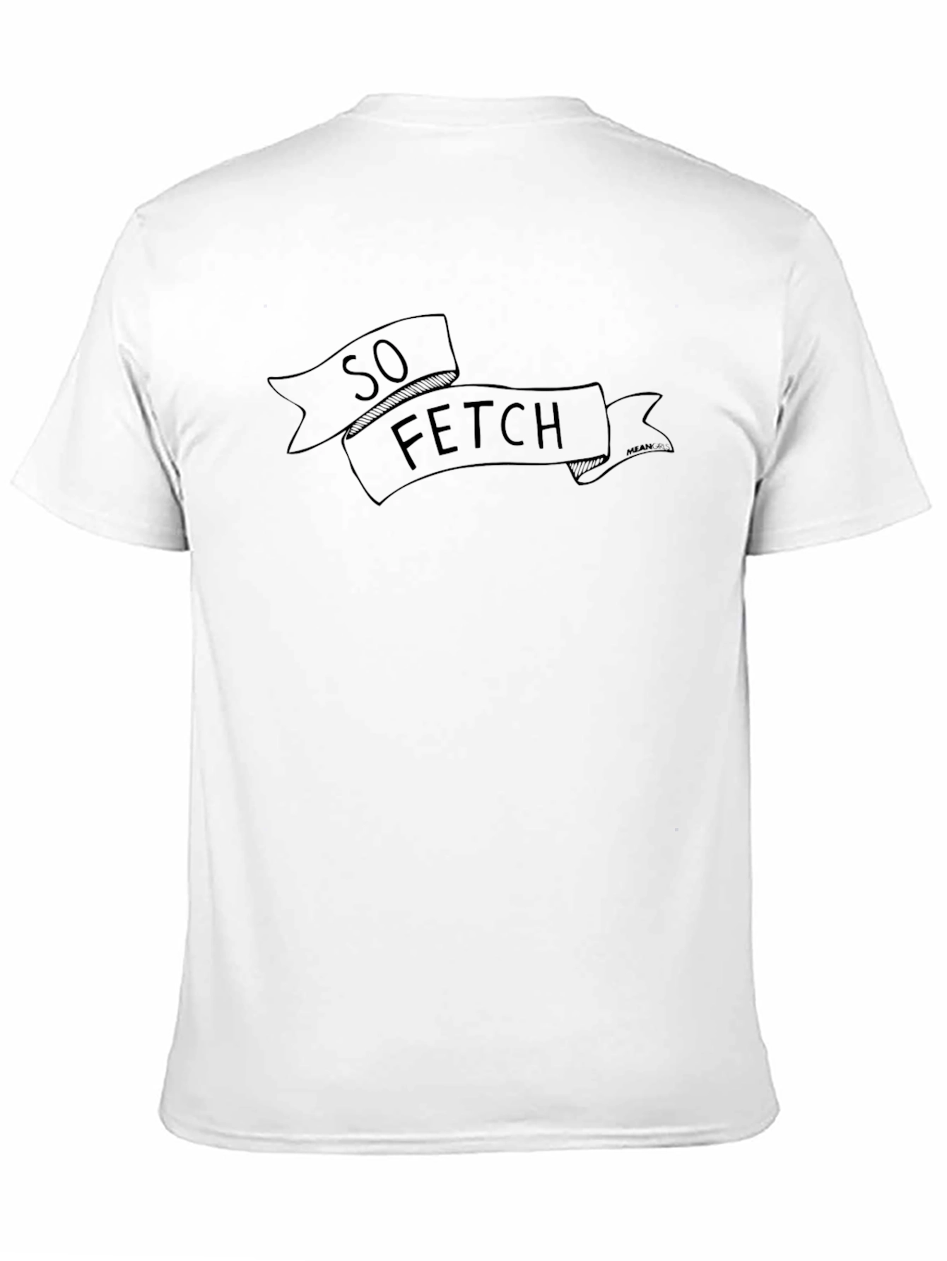 So Fetch Graphic Tee - Unisex Black T-Shirt