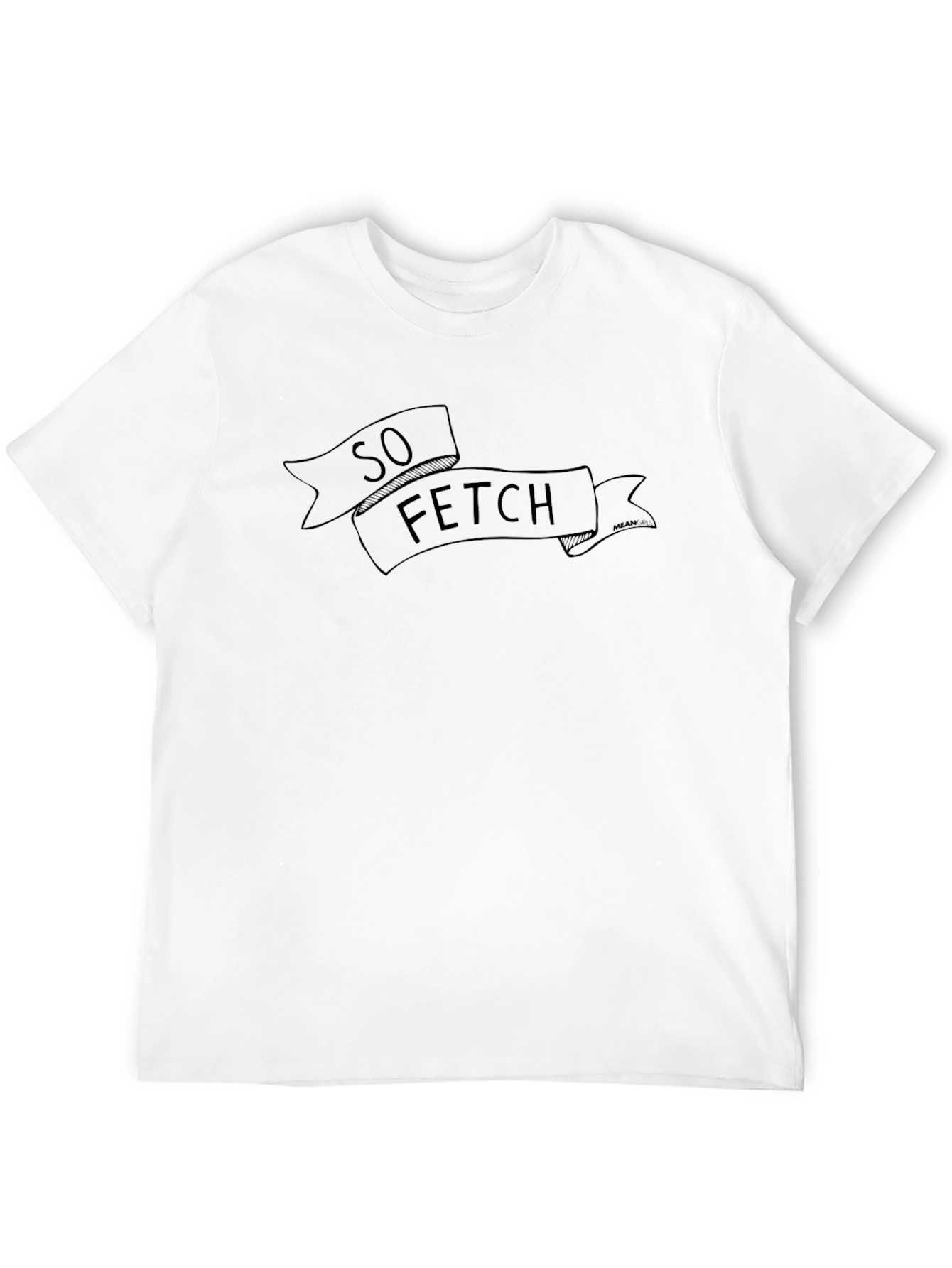 So Fetch Graphic Tee - Unisex Black T-Shirt