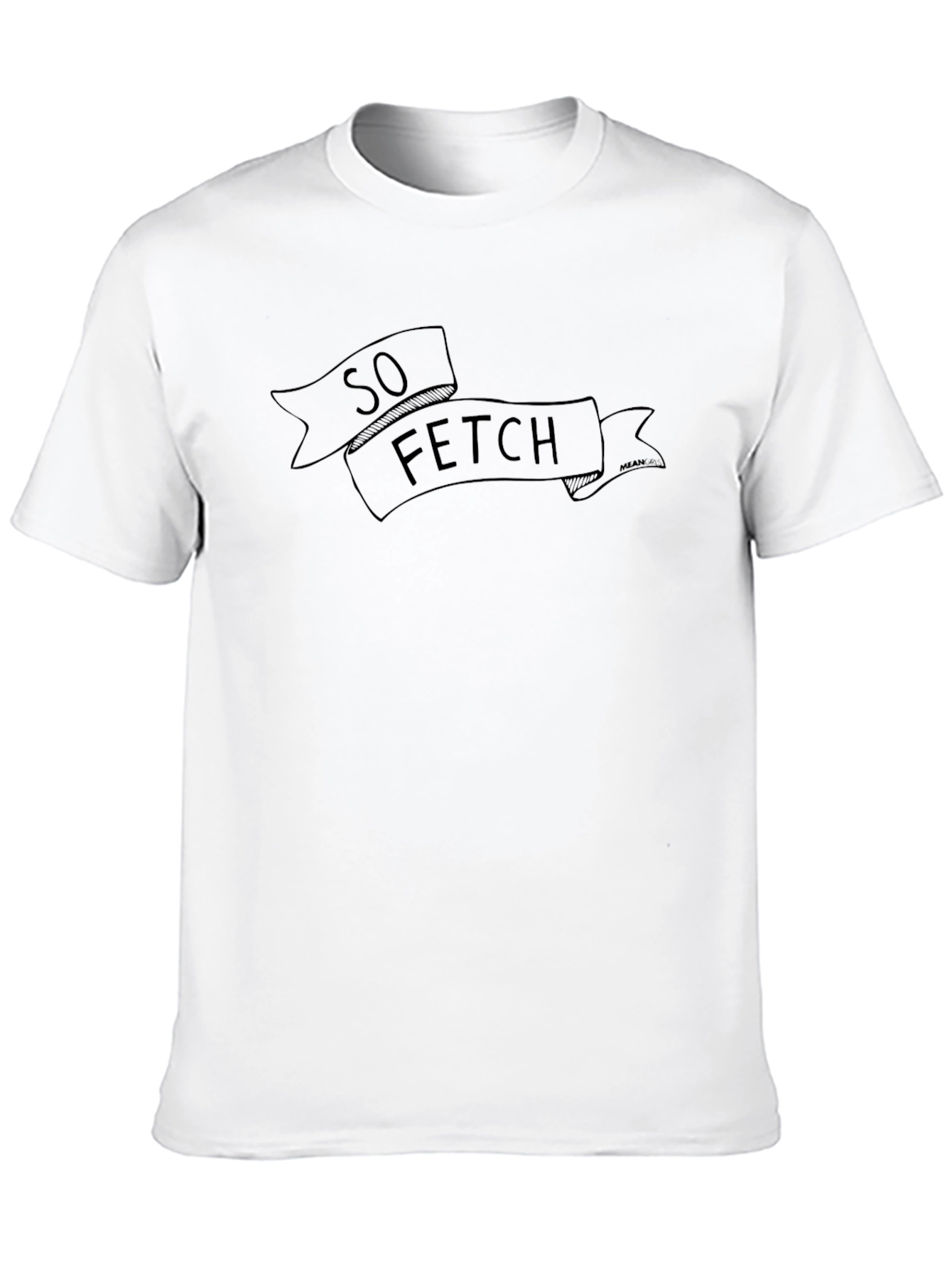 So Fetch Graphic Tee - Unisex Black T-Shirt