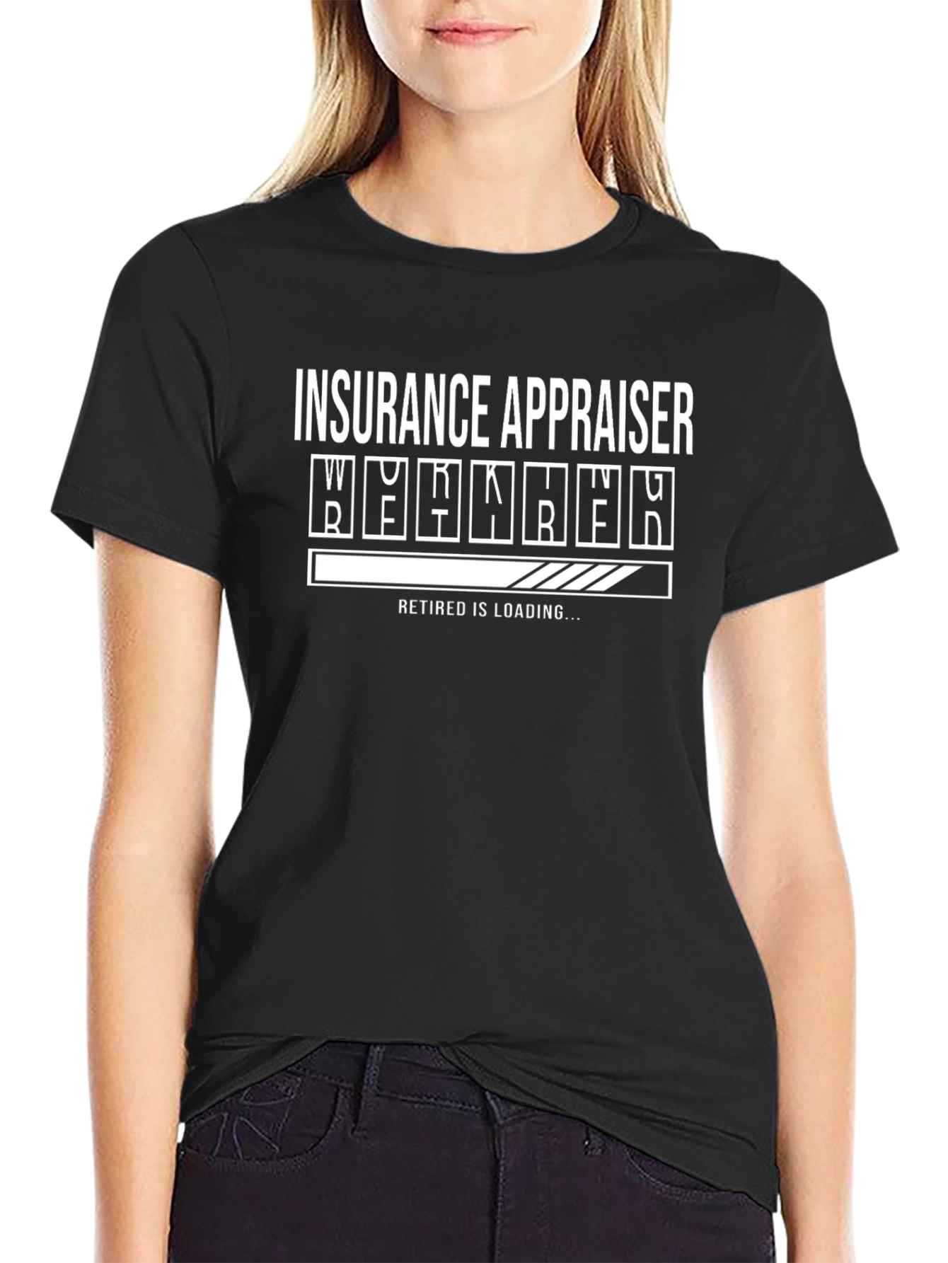 Insurance Appraiser Retired Loading T-Shirt