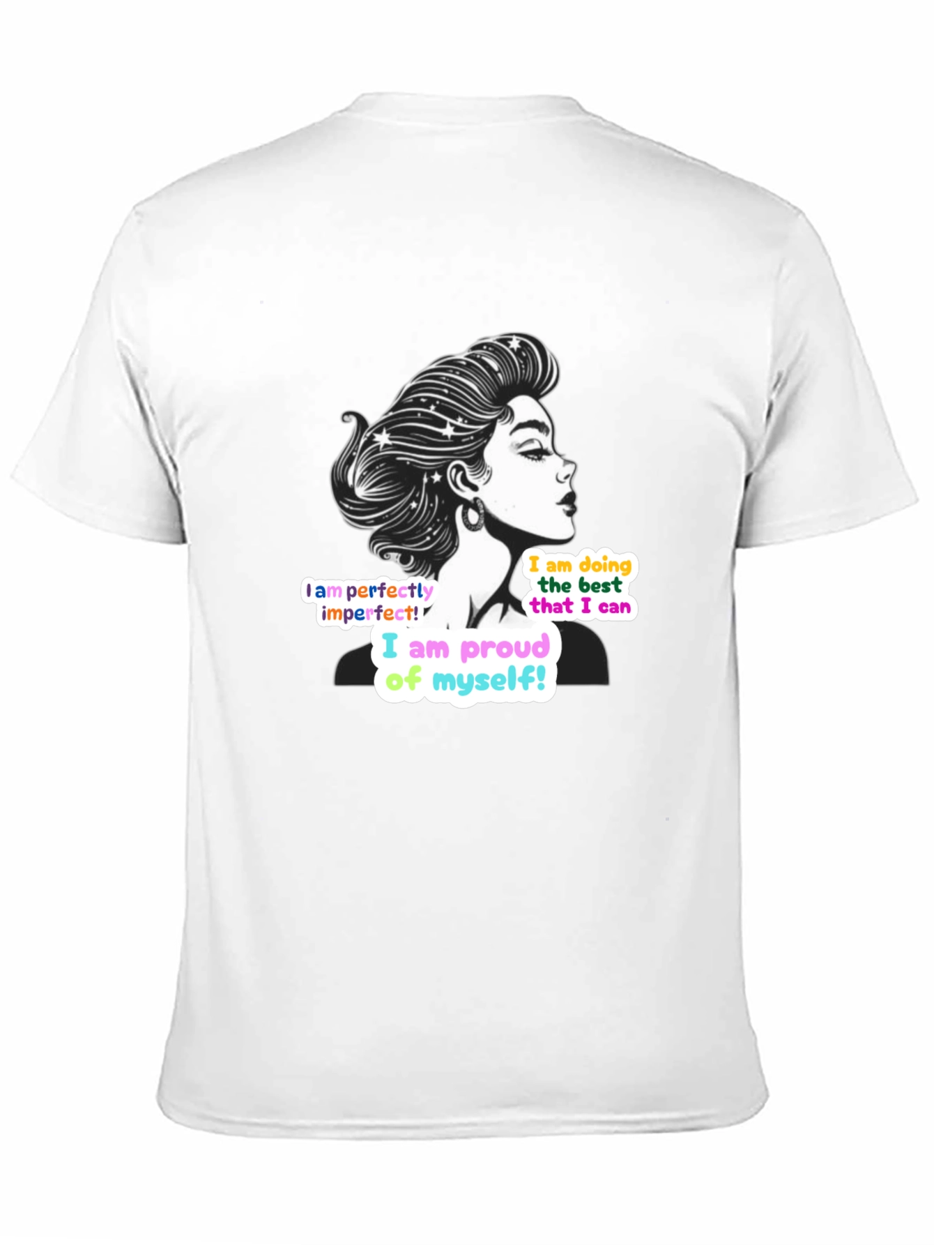 Empowering Woman T-Shirt: Perfectly Imperfect Design