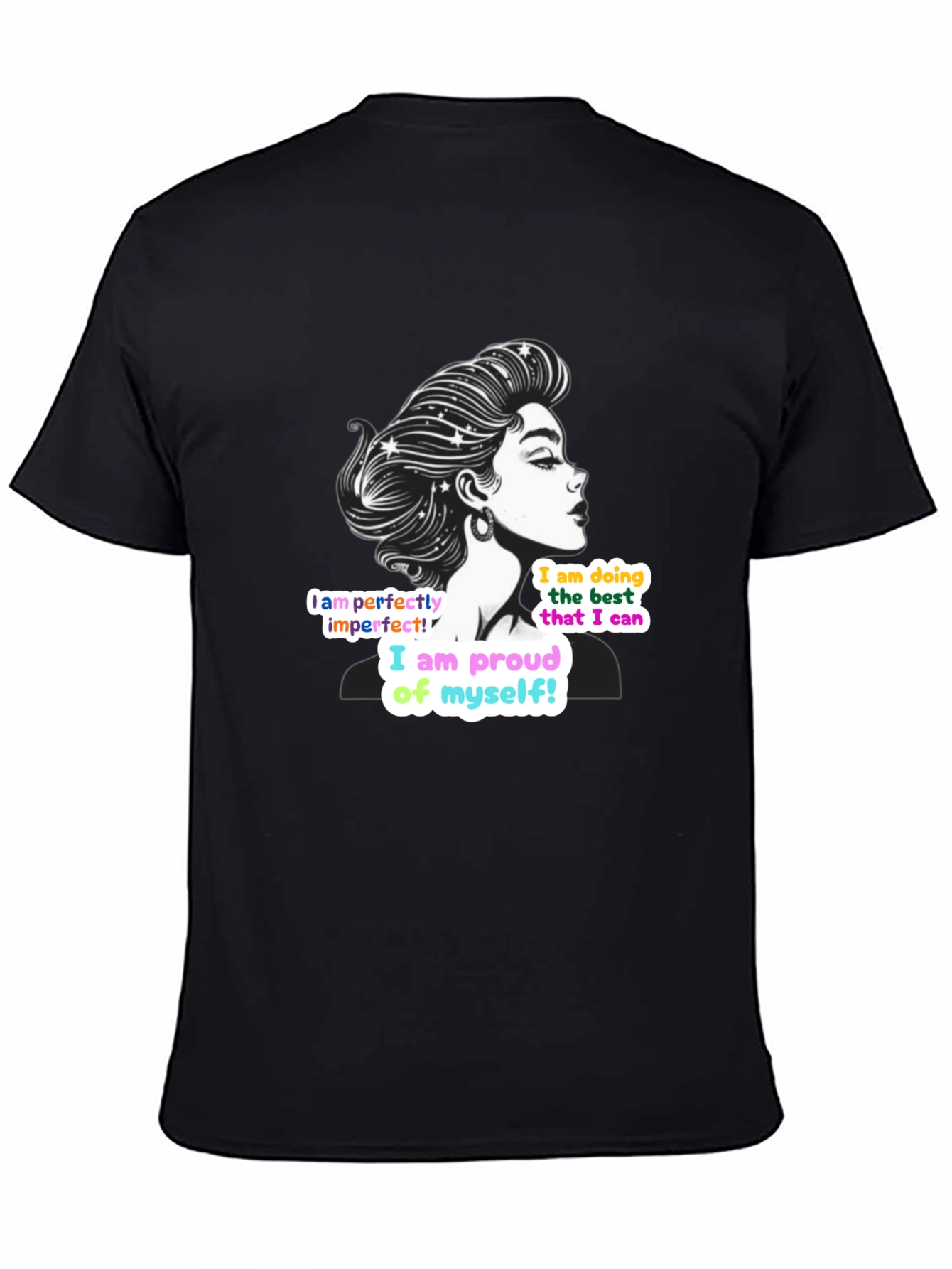 Empowering Woman T-Shirt: Perfectly Imperfect Design