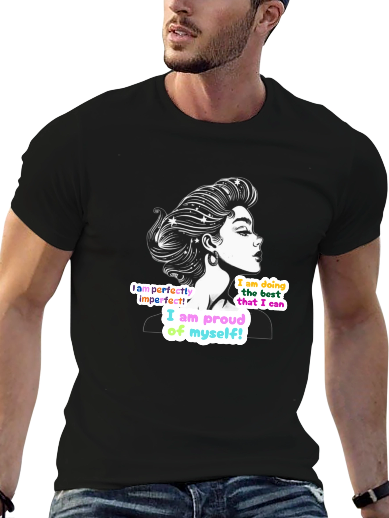 Empowering Woman T-Shirt: Perfectly Imperfect Design