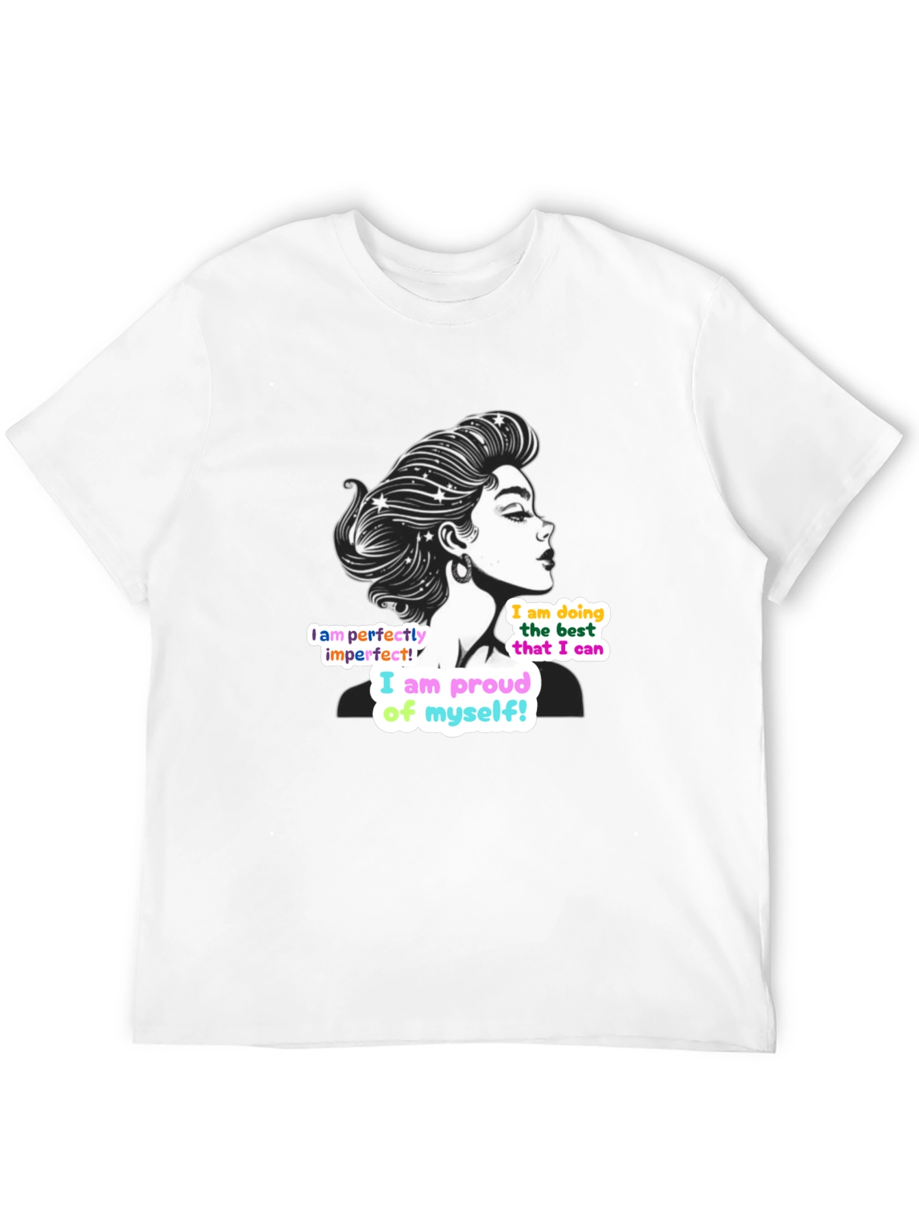 Empowering Woman T-Shirt: Perfectly Imperfect Design