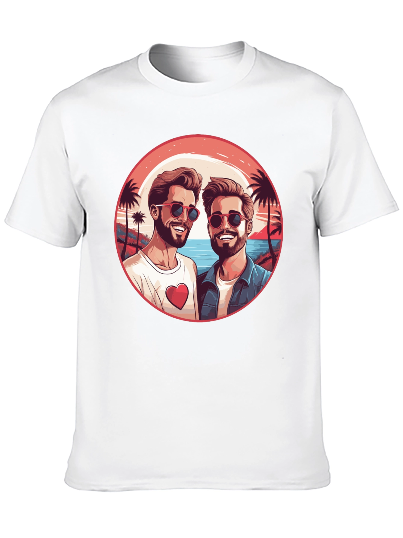 Gay Pride Beach T-Shirt