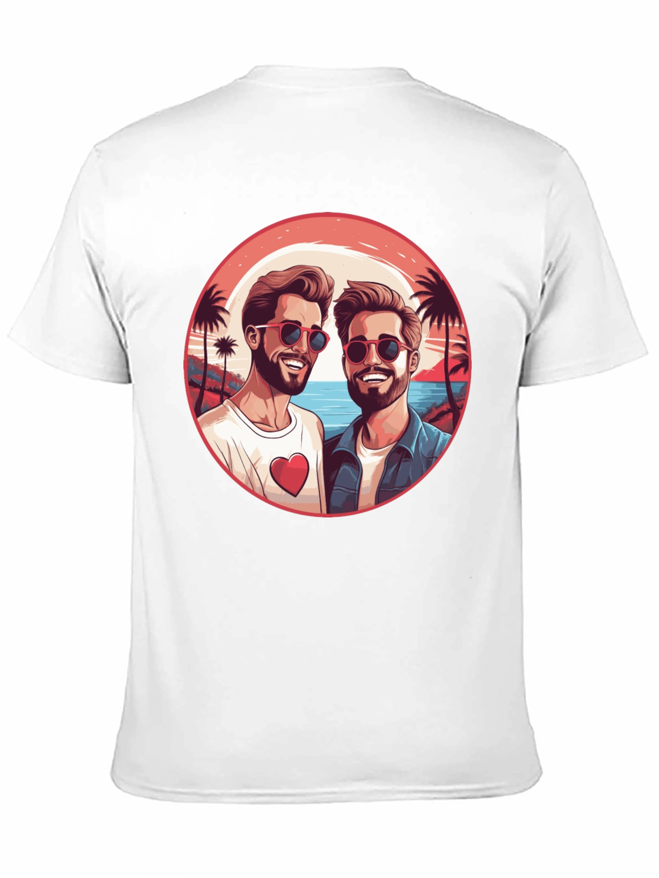 Gay Pride Beach T-Shirt