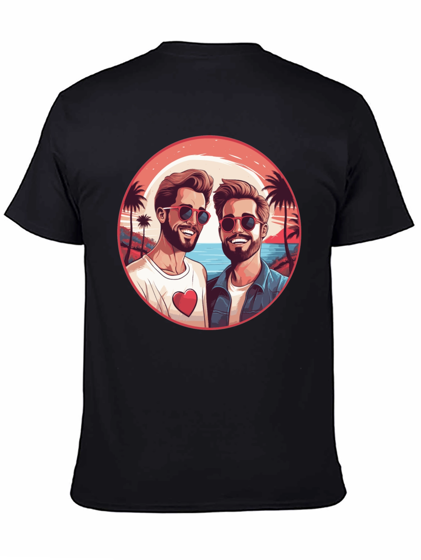 Gay Pride Beach T-Shirt