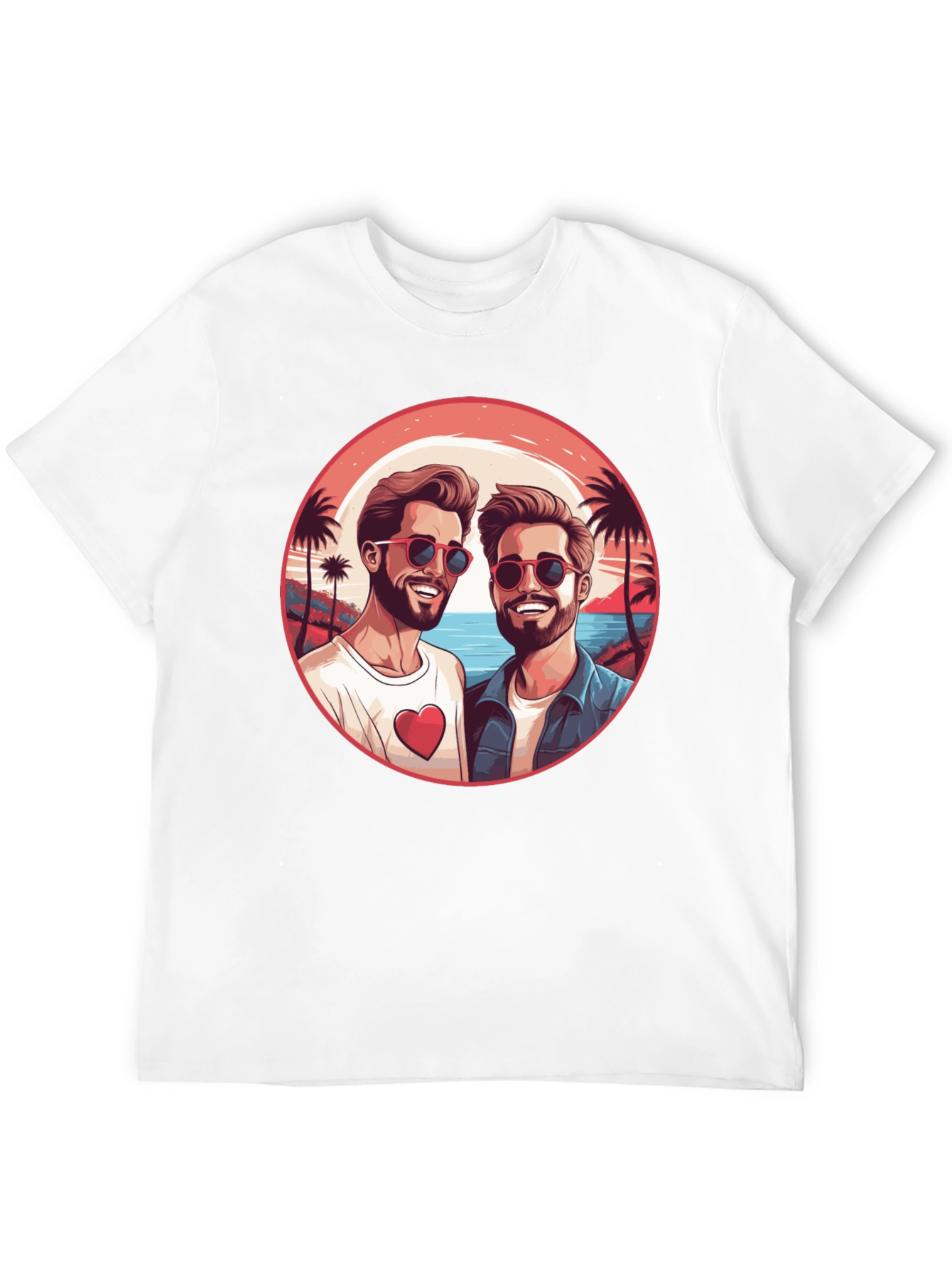 Gay Pride Beach T-Shirt