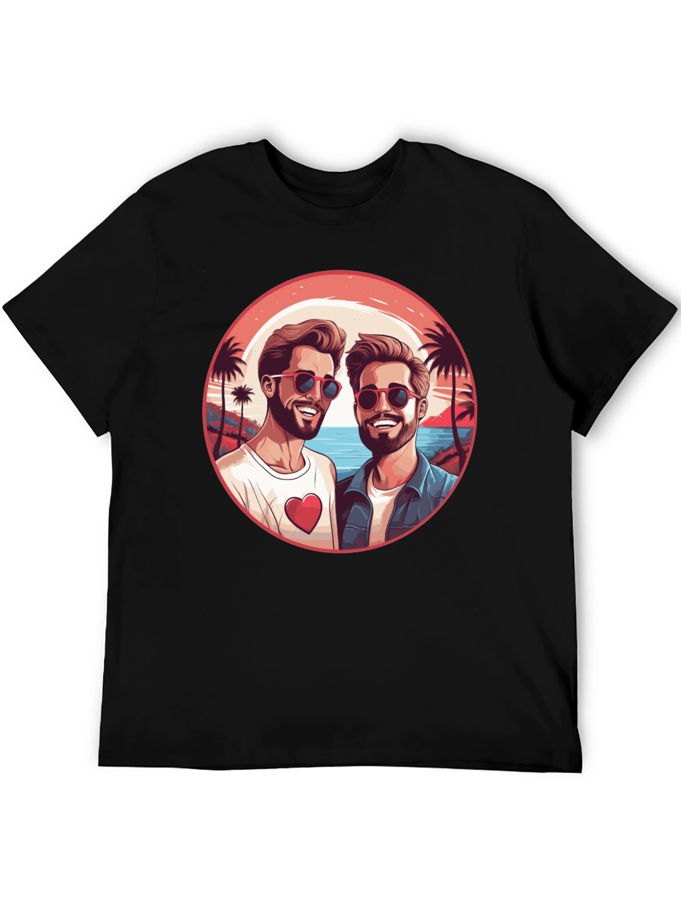 Gay Pride Beach T-Shirt