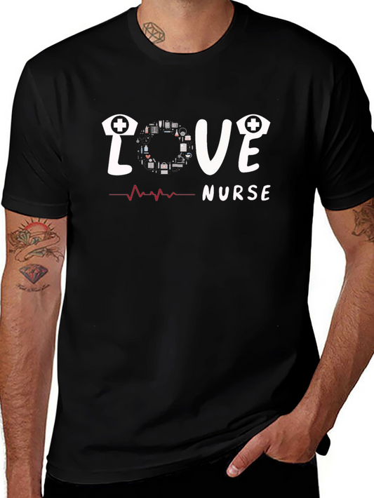 Love Nurse Graphic T-Shirt - Unisex