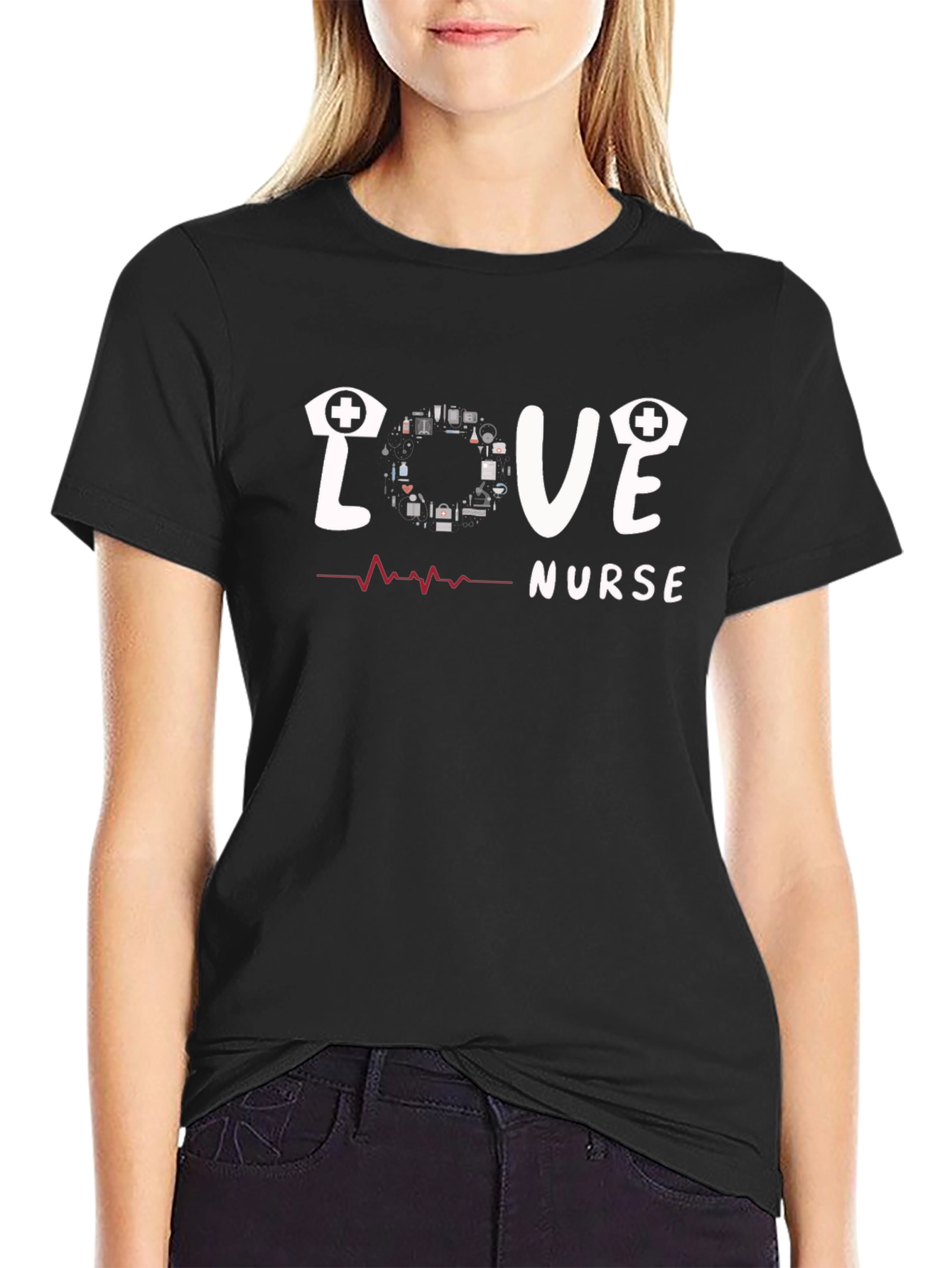 Love Nurse Graphic T-Shirt - Unisex