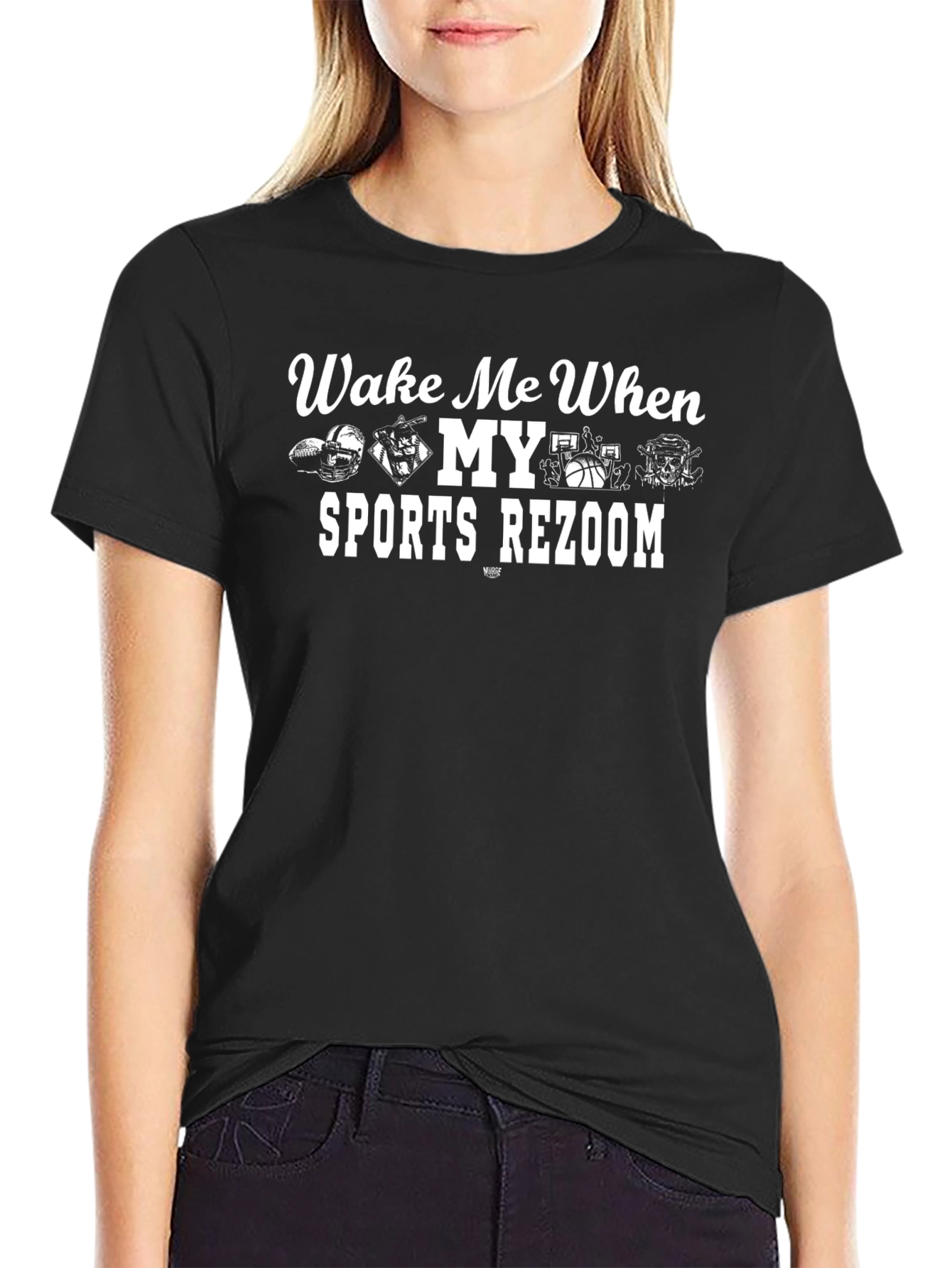 Wake Me When Sports Rezoom T-Shirt