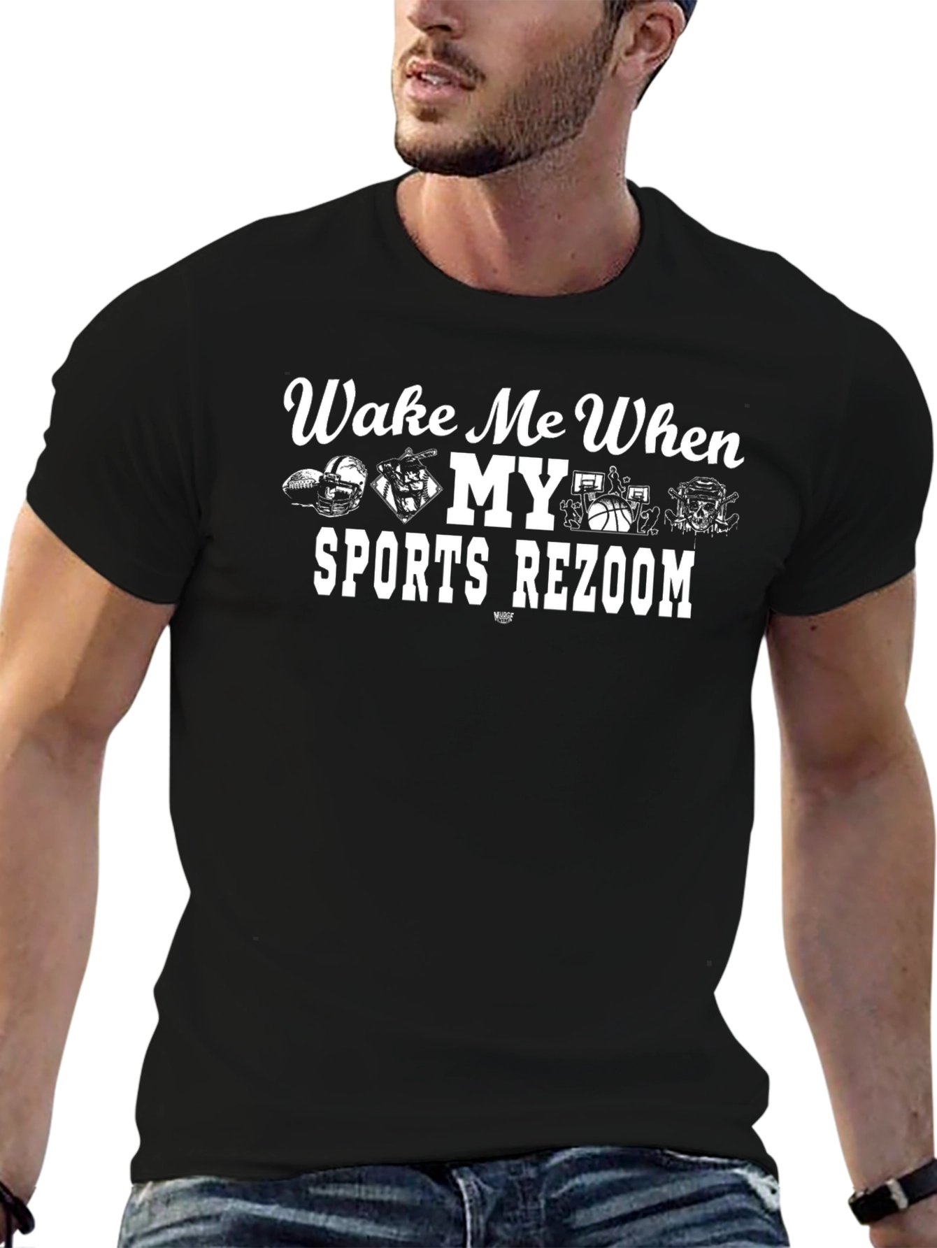 Wake Me When Sports Rezoom T-Shirt