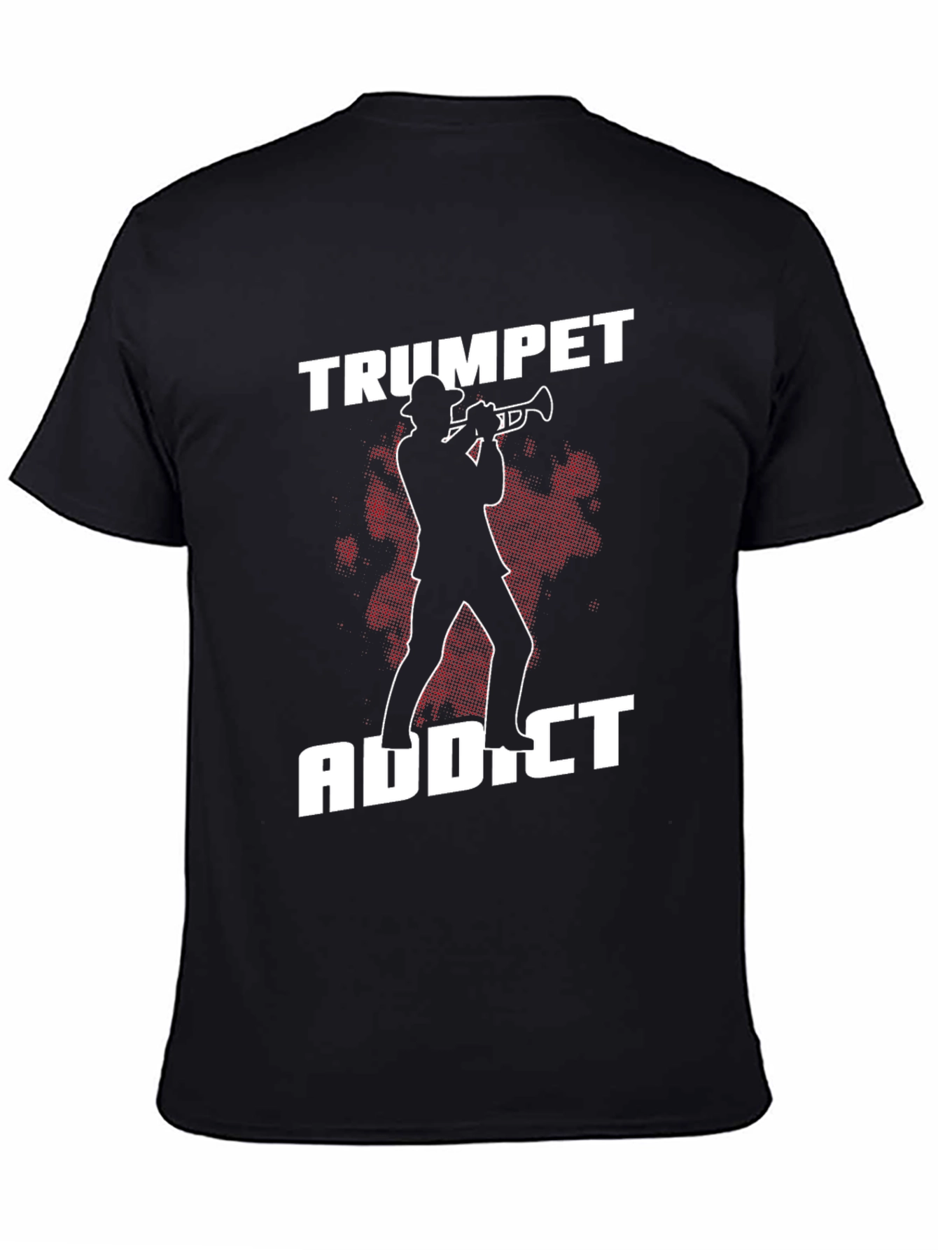 Trumpet Addict Graphic Tee - Musician T-Shirt