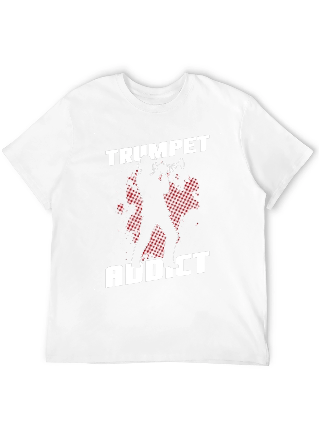 Trumpet Addict Graphic Tee - Musician T-Shirt