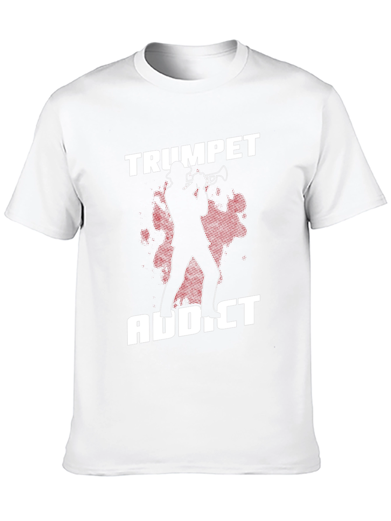 Trumpet Addict Graphic Tee - Musician T-Shirt