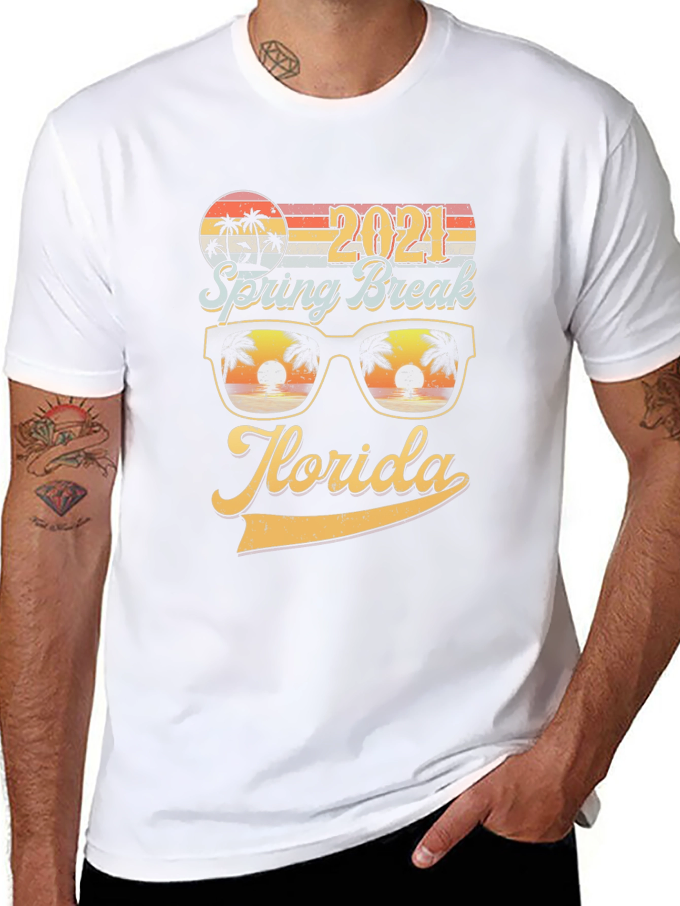 2021 Spring Break Florida Graphic Tee