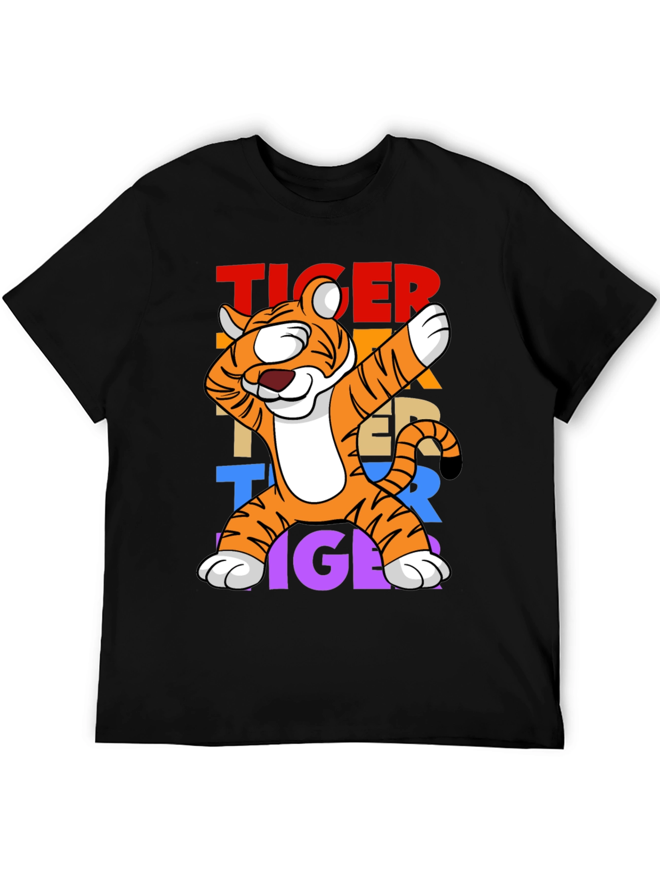 Dabbing Tiger Graphic Tee