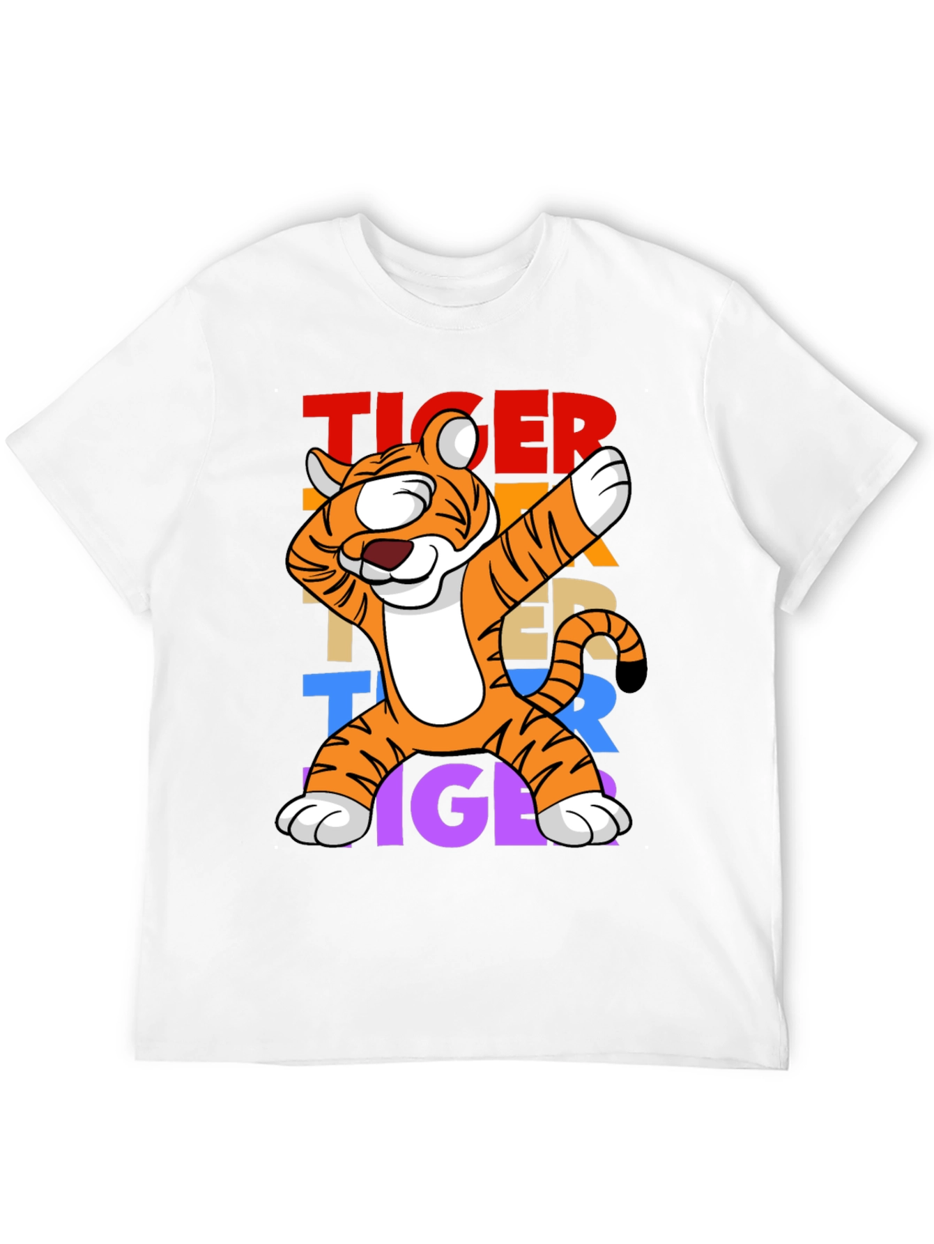 Dabbing Tiger Graphic Tee
