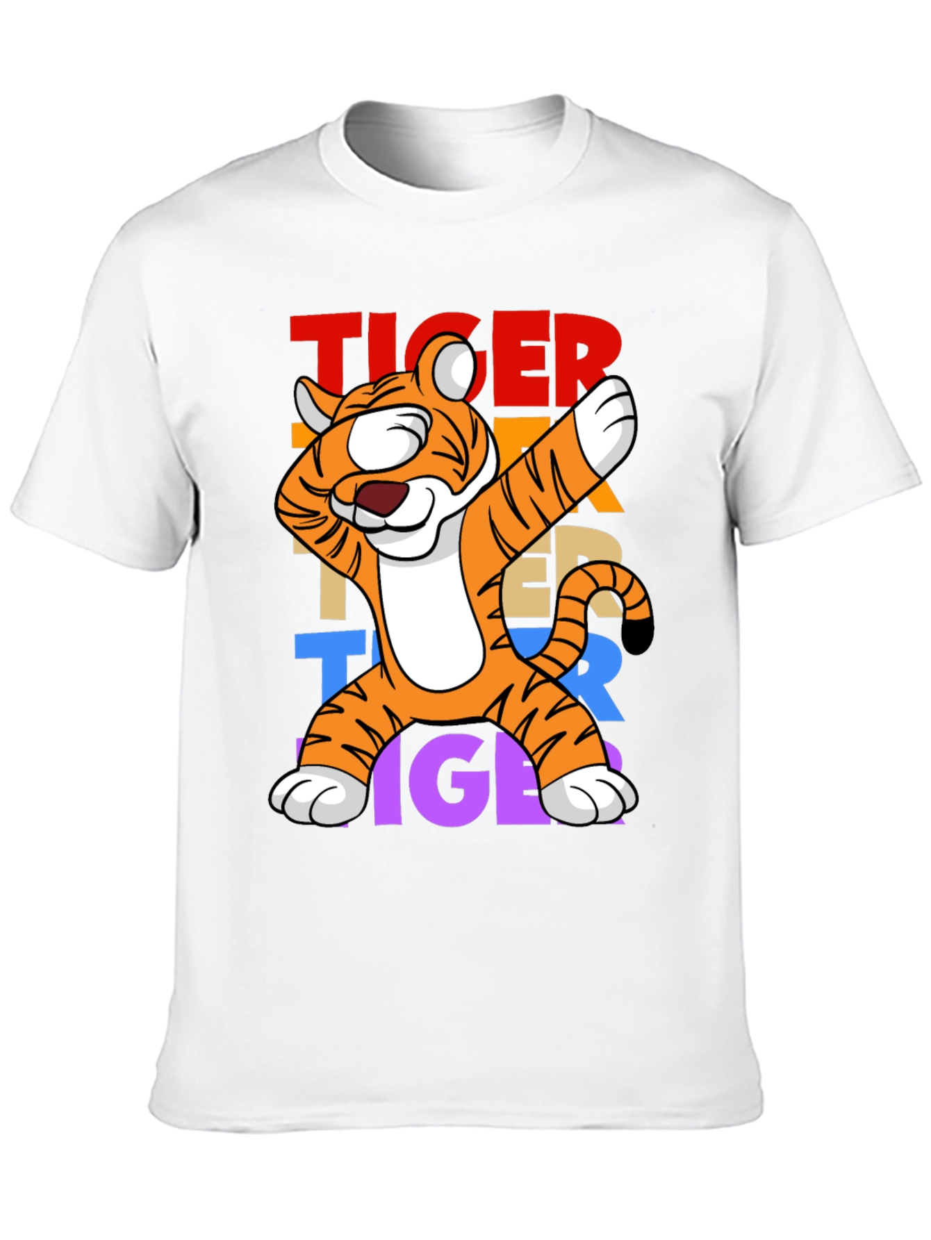Dabbing Tiger Graphic Tee