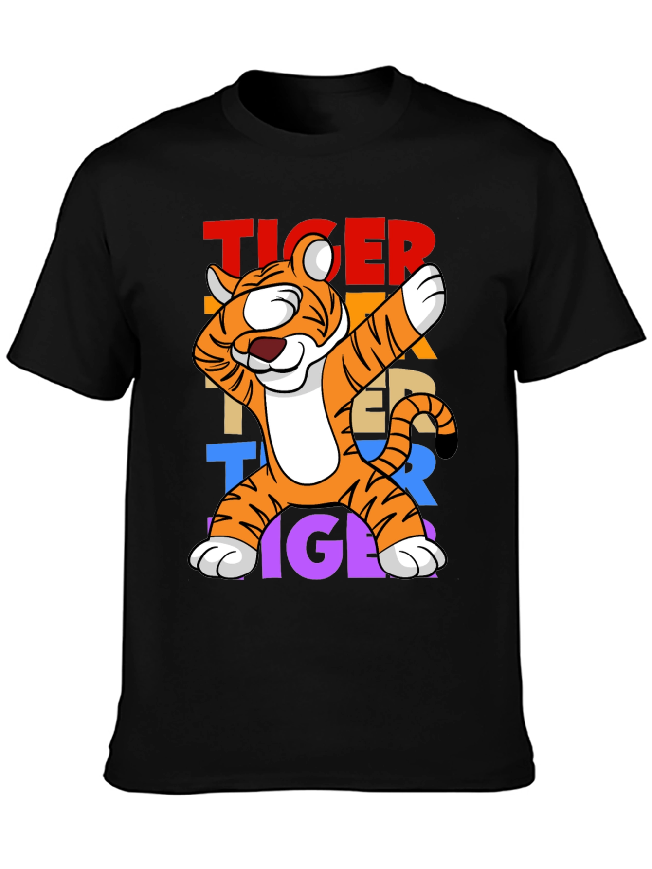 Dabbing Tiger Graphic Tee