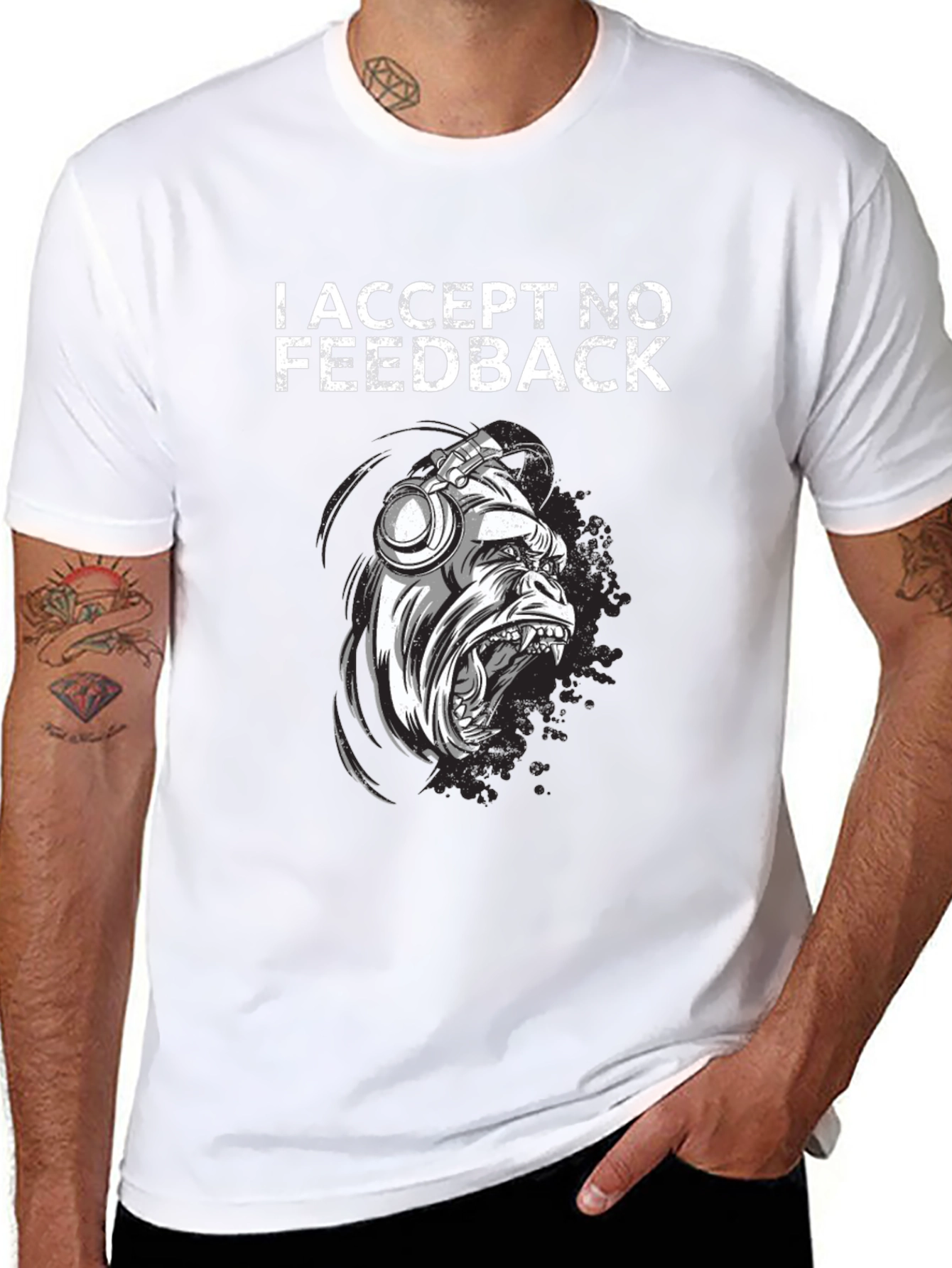I Accept No Feedback Graphic Tee