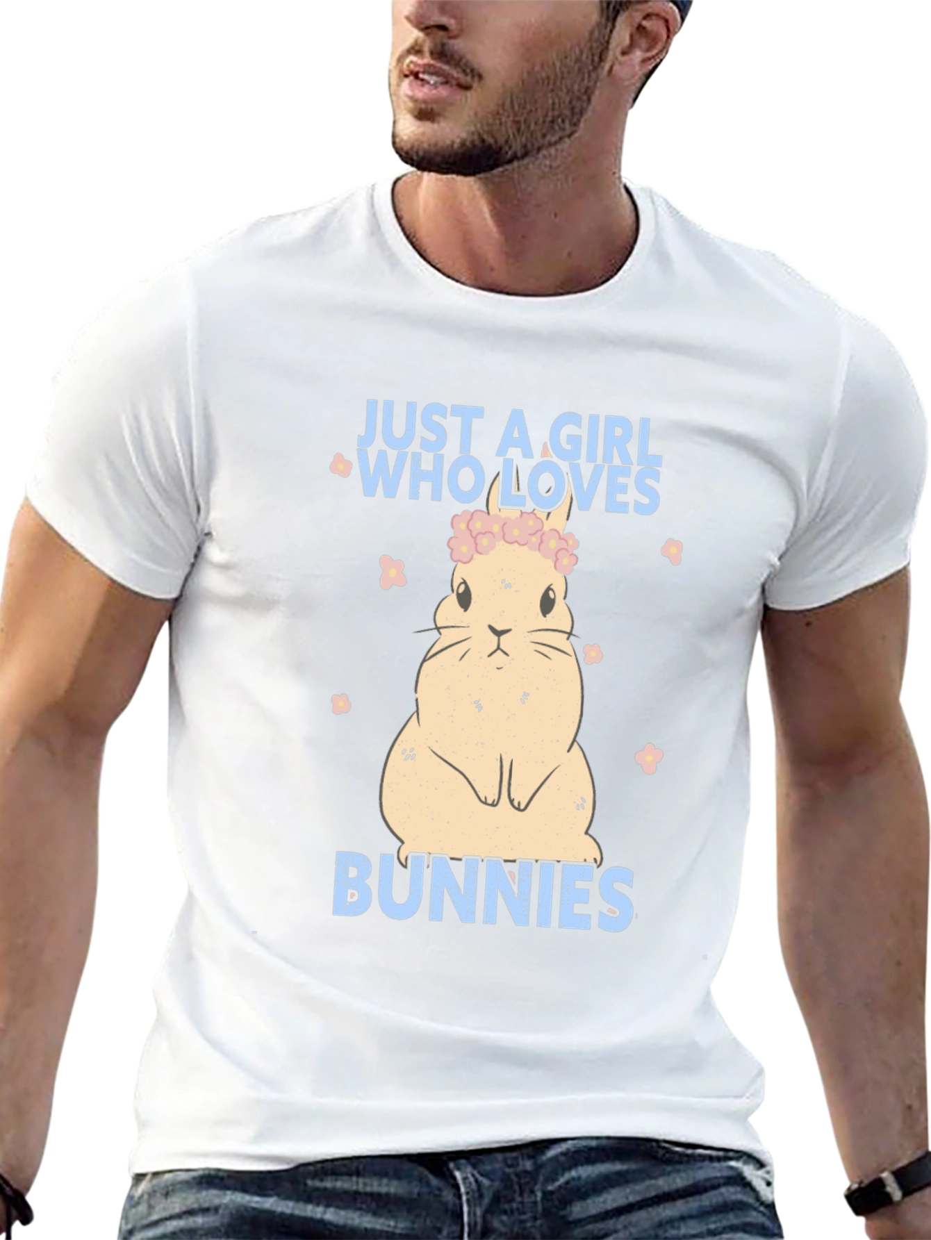 Just a Girl Who Loves Bunnies T-Shirt