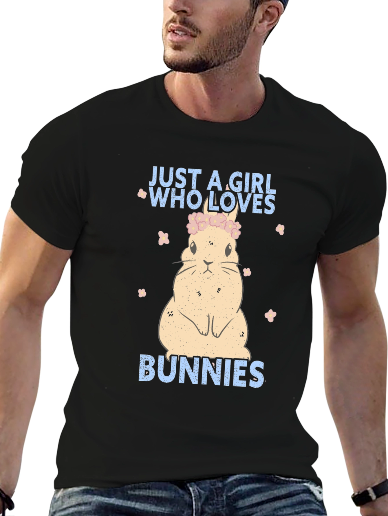 Just a Girl Who Loves Bunnies T-Shirt