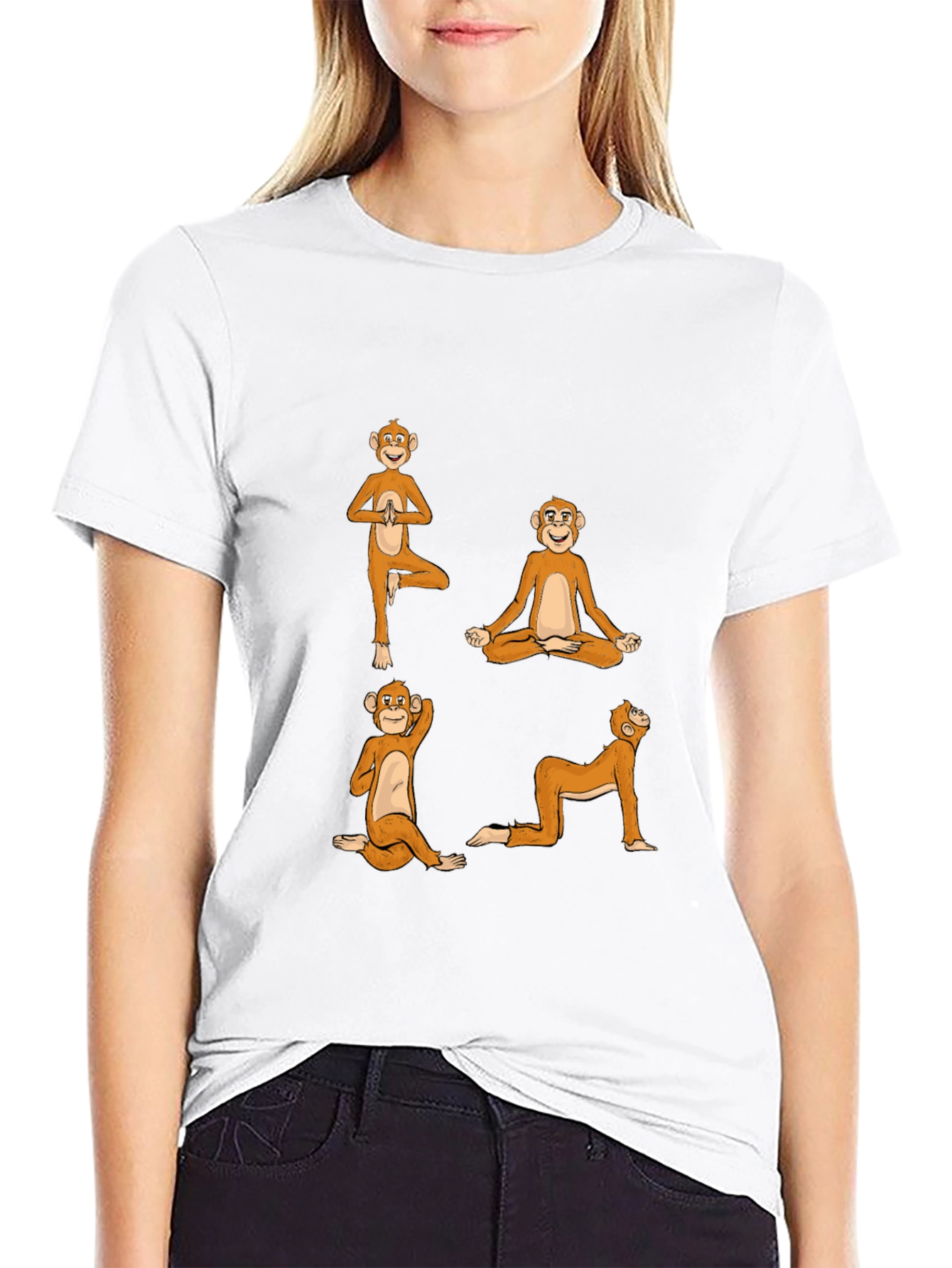 Yoga Monkey T-Shirt
