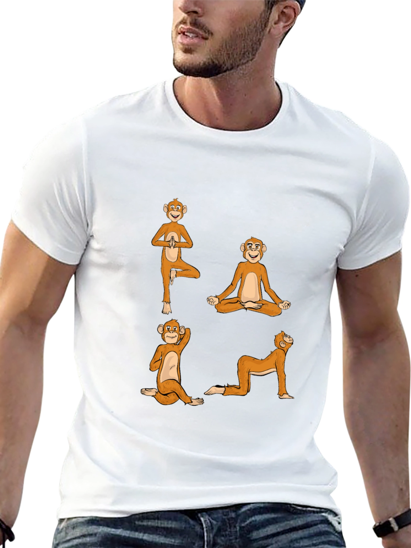 Yoga Monkey T-Shirt