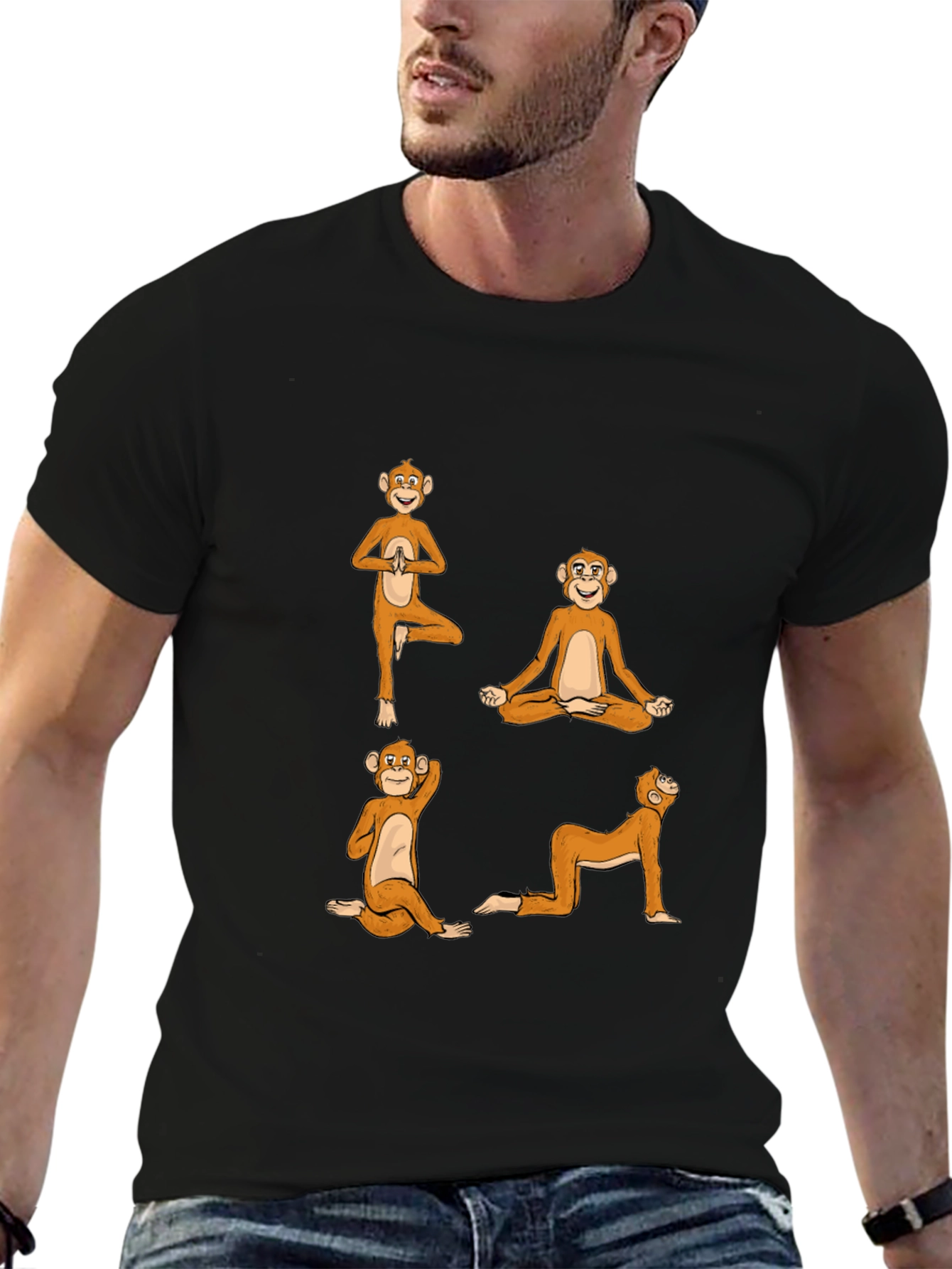 Yoga Monkey T-Shirt