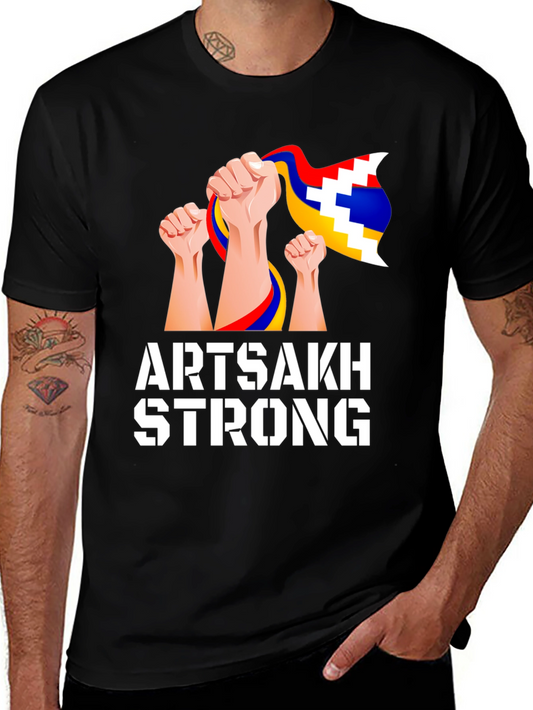 Artsakh Strong Black T-Shirt
