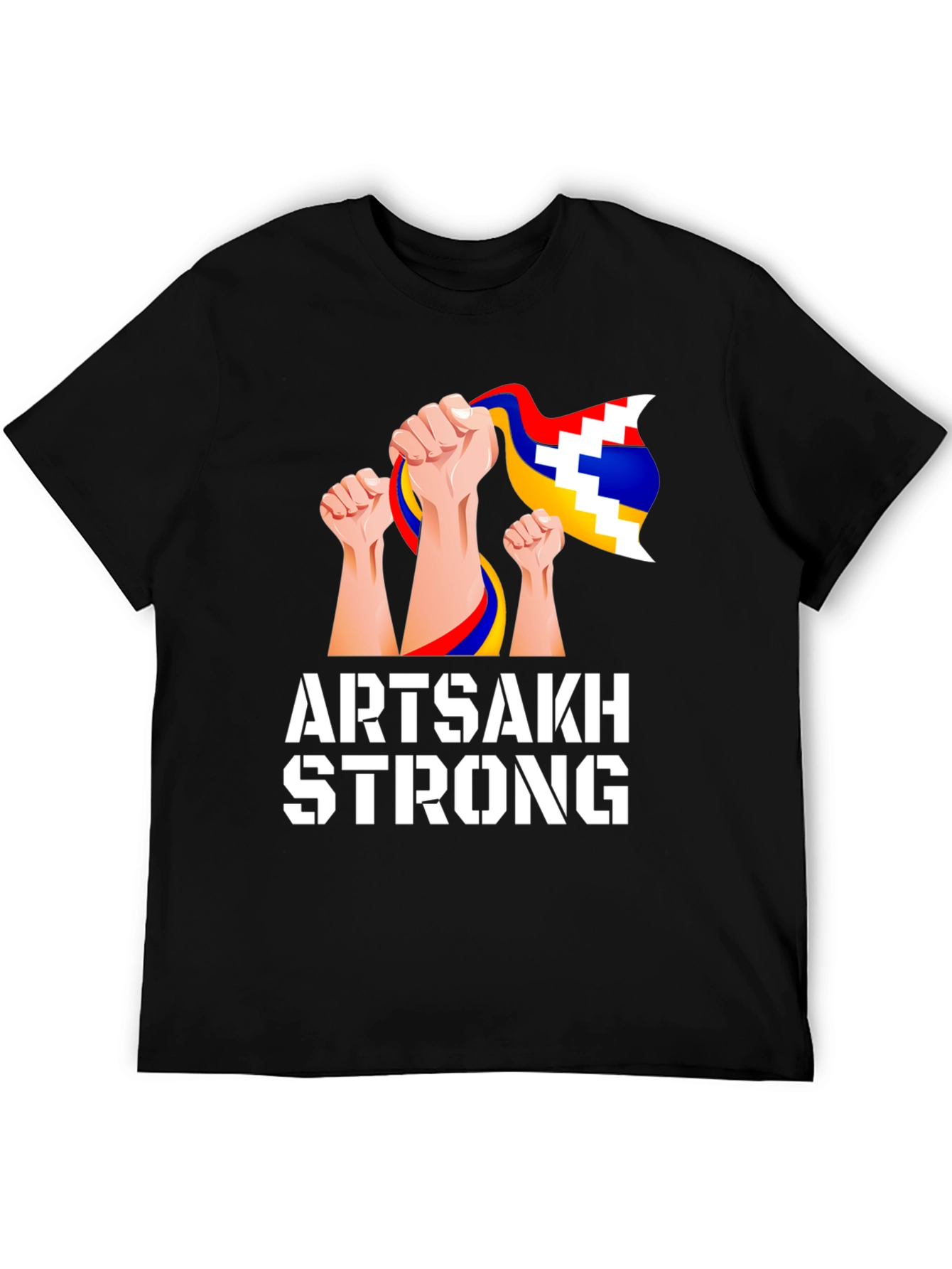 Artsakh Strong Black T-Shirt