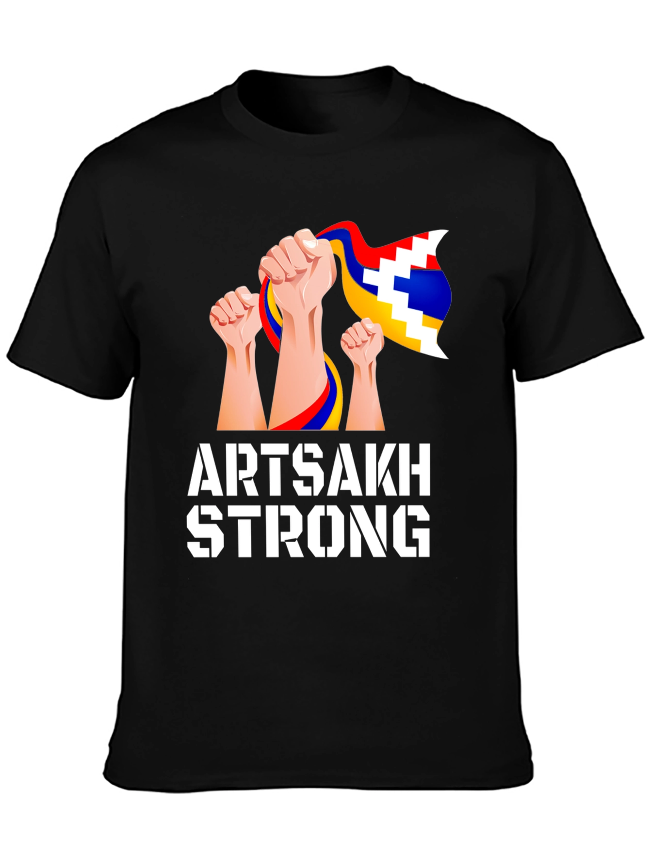 Artsakh Strong Black T-Shirt