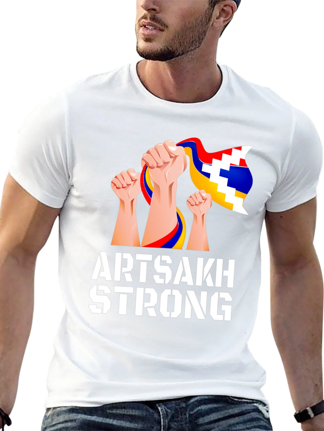 Artsakh Strong Black T-Shirt