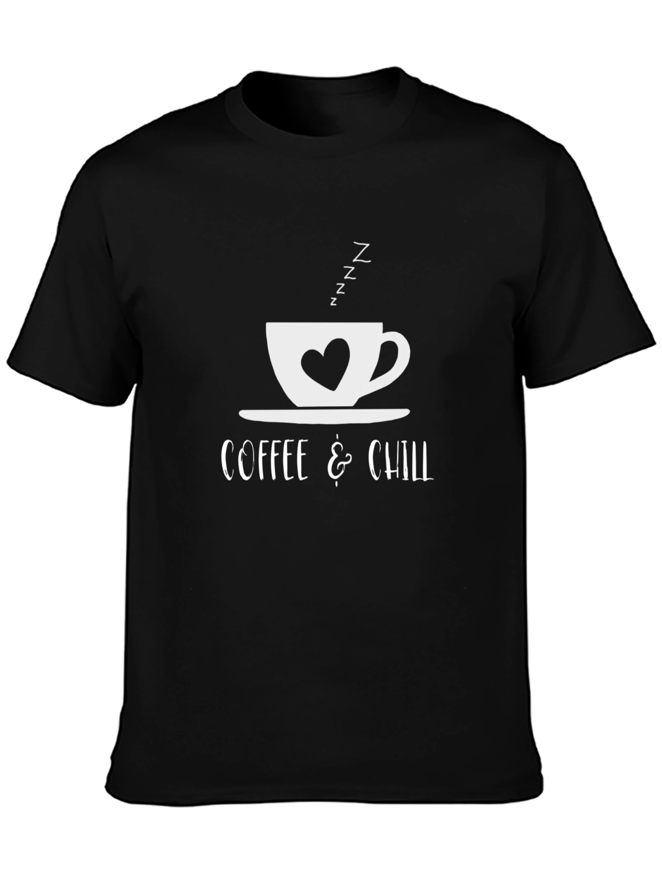 Coffee & Chill T-Shirt - Relaxing Cozy Design
