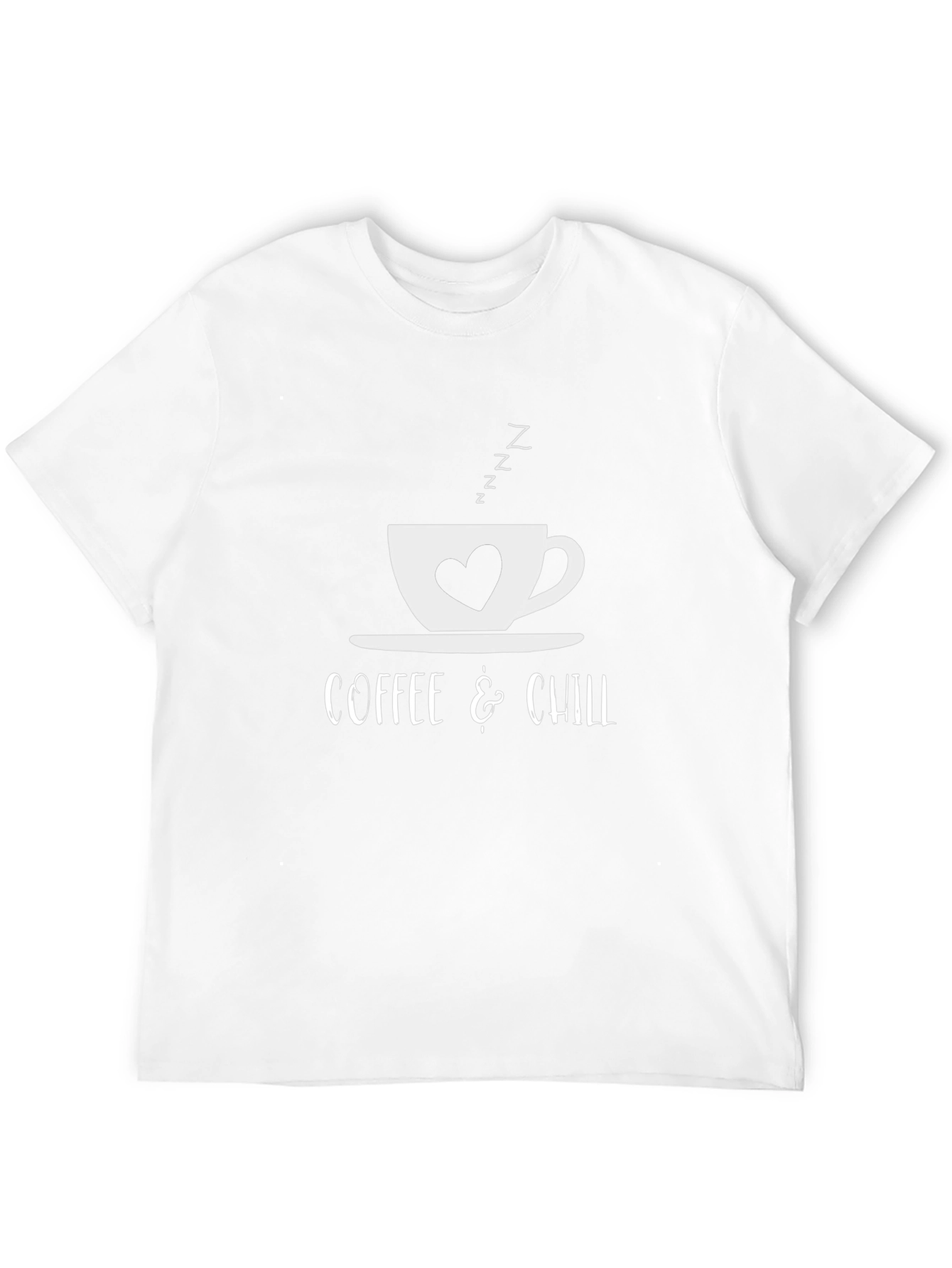 Coffee & Chill T-Shirt - Relaxing Cozy Design